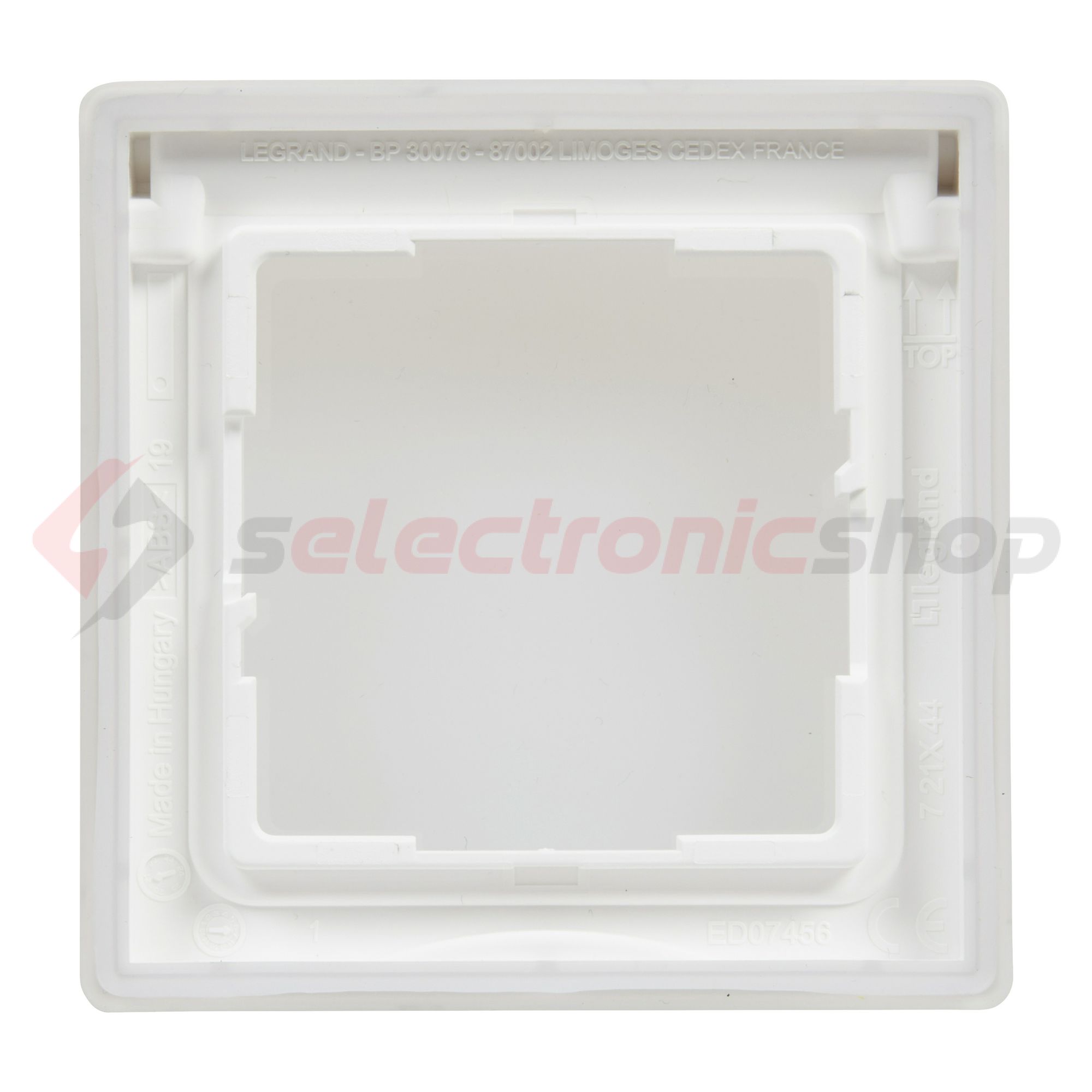 Suno keret 1-egység vízszintes és függőleges műanyag fehér kezeletlen LEGRAND - 721144