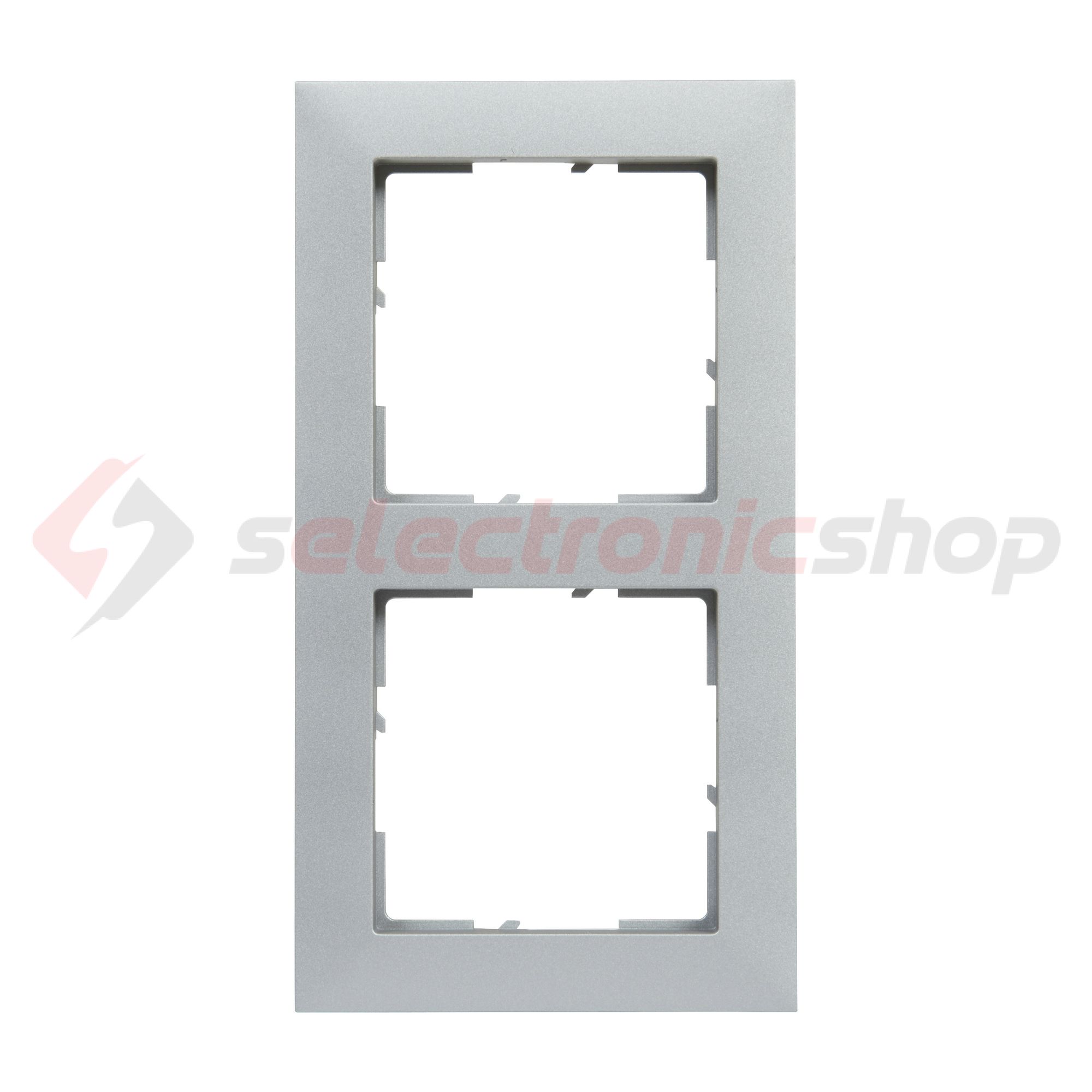 Suno keret 2-egység vízszintes és függőleges műanyag alumínium lakkozott LEGRAND - 721512