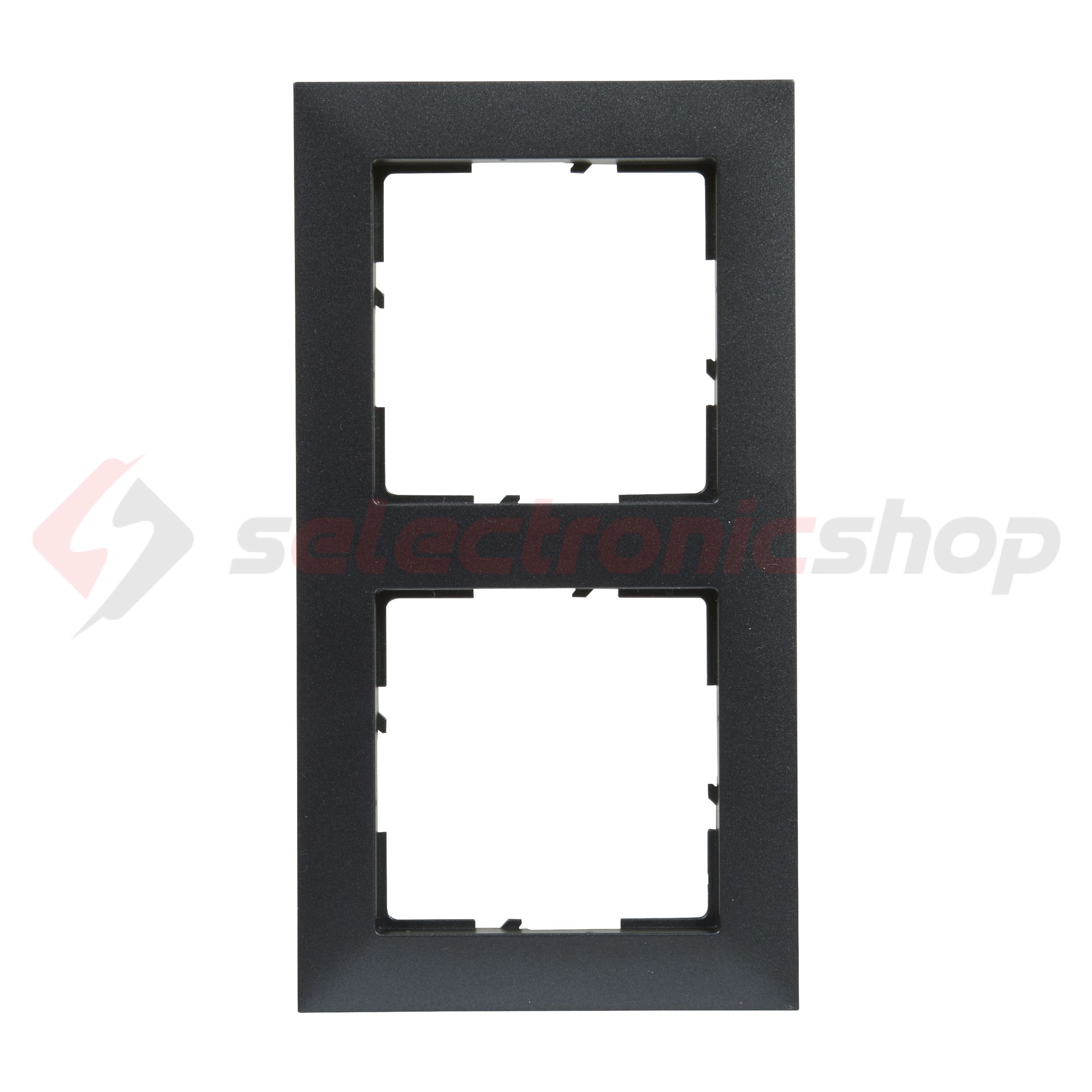 Suno keret 2-egység vízszintes és függőleges műanyag szürke lakkozott LEGRAND - 721552