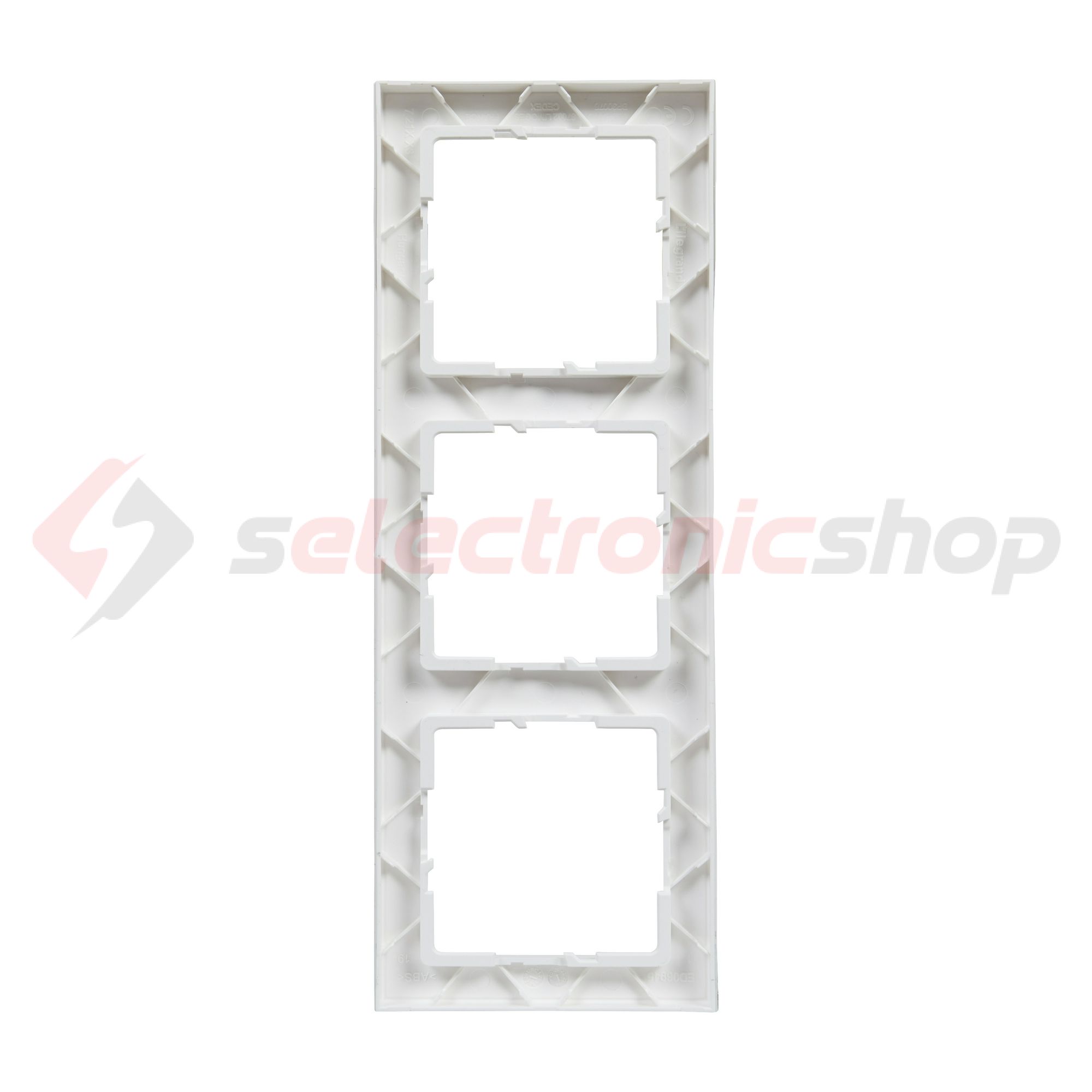 Suno keret 3-egység vízszintes és függőleges műanyag fehér kezeletlen LEGRAND - 721503