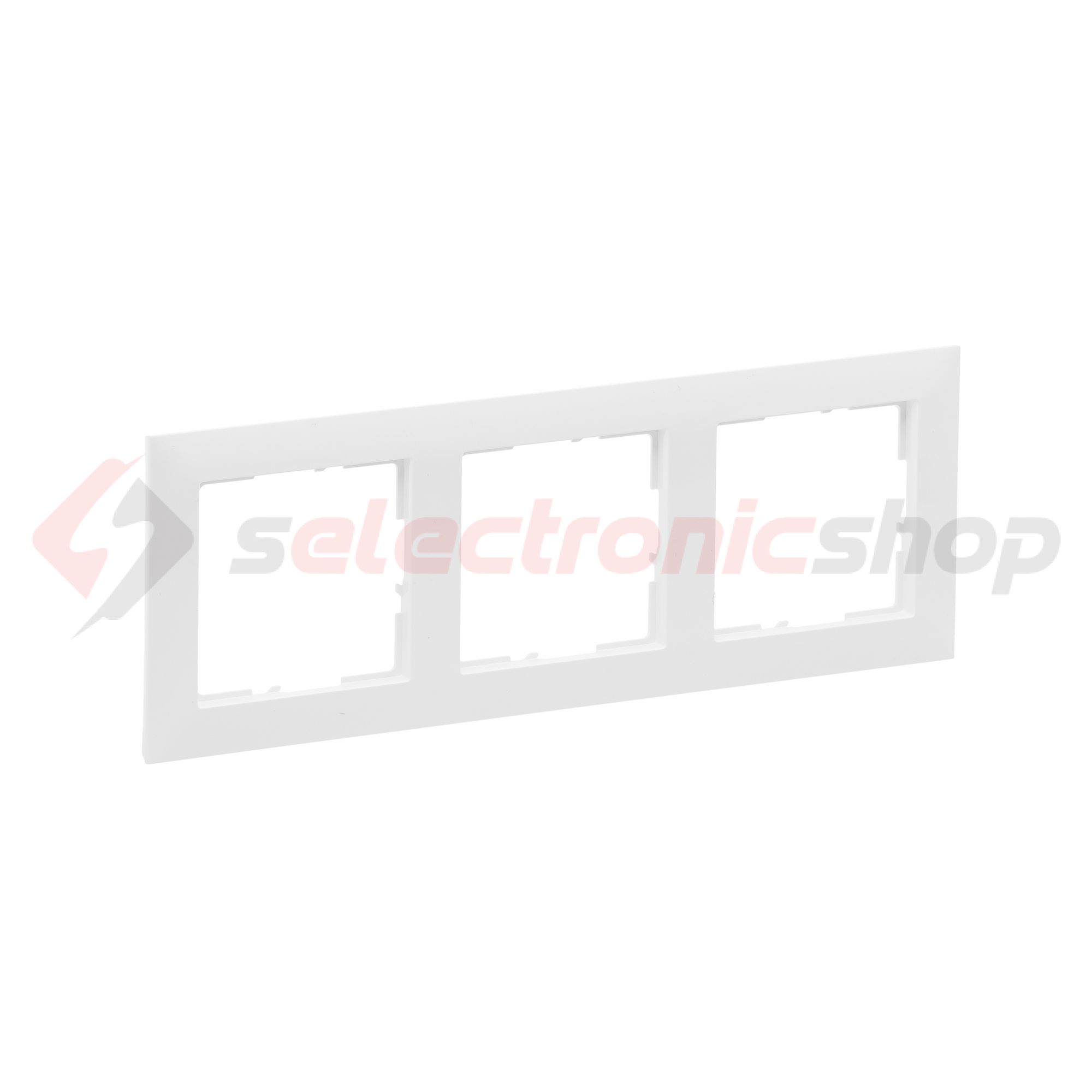 Suno keret 3-egység vízszintes és függőleges műanyag fehér kezeletlen LEGRAND - 721503