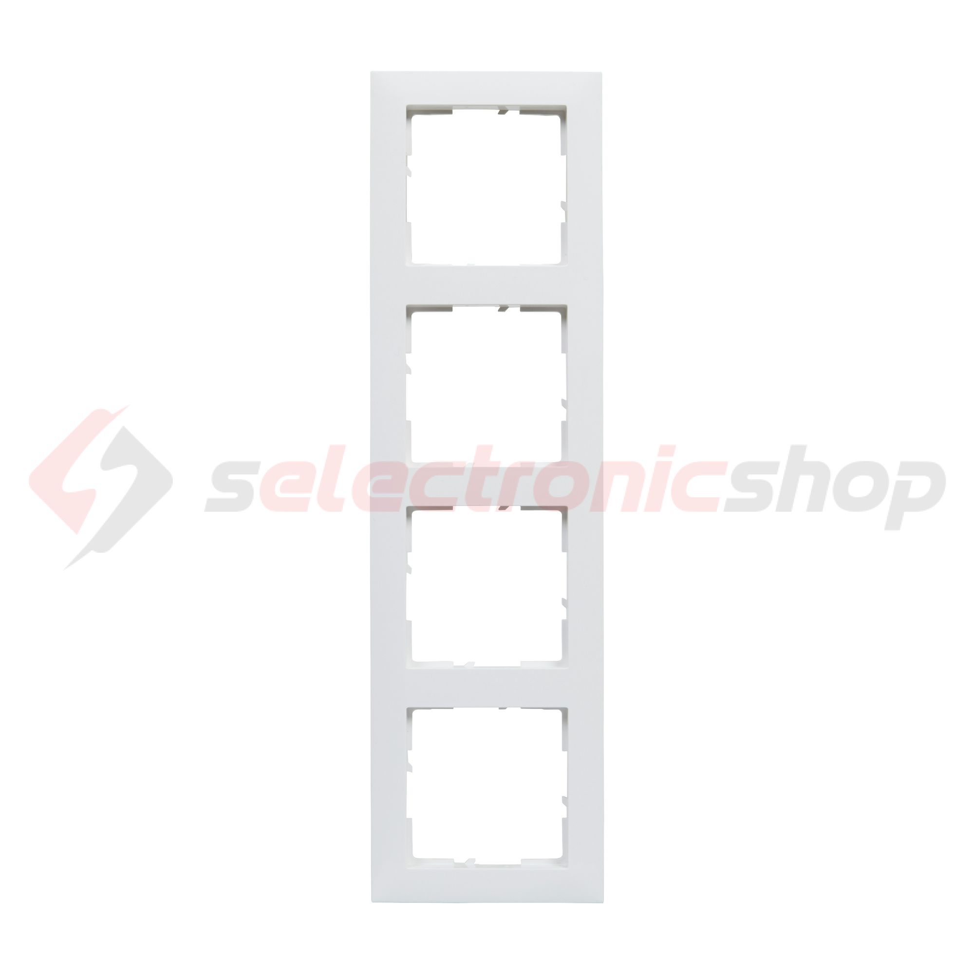 Suno keret 4-egység vízszintes és függőleges műanyag fehér kezeletlen LEGRAND - 721504