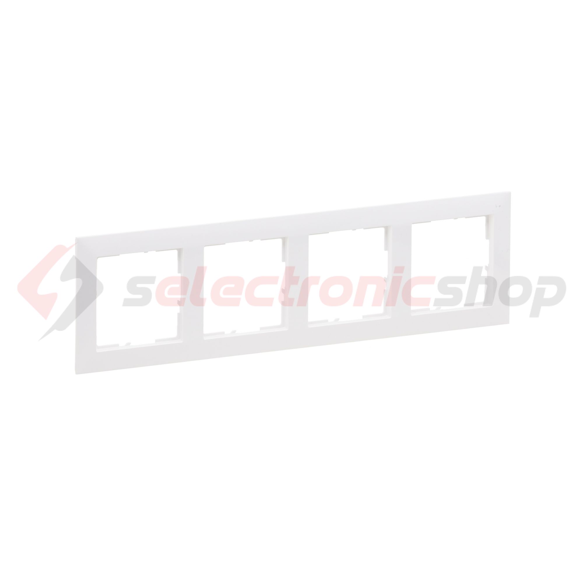 Suno keret 4-egység vízszintes és függőleges műanyag fehér kezeletlen LEGRAND - 721504