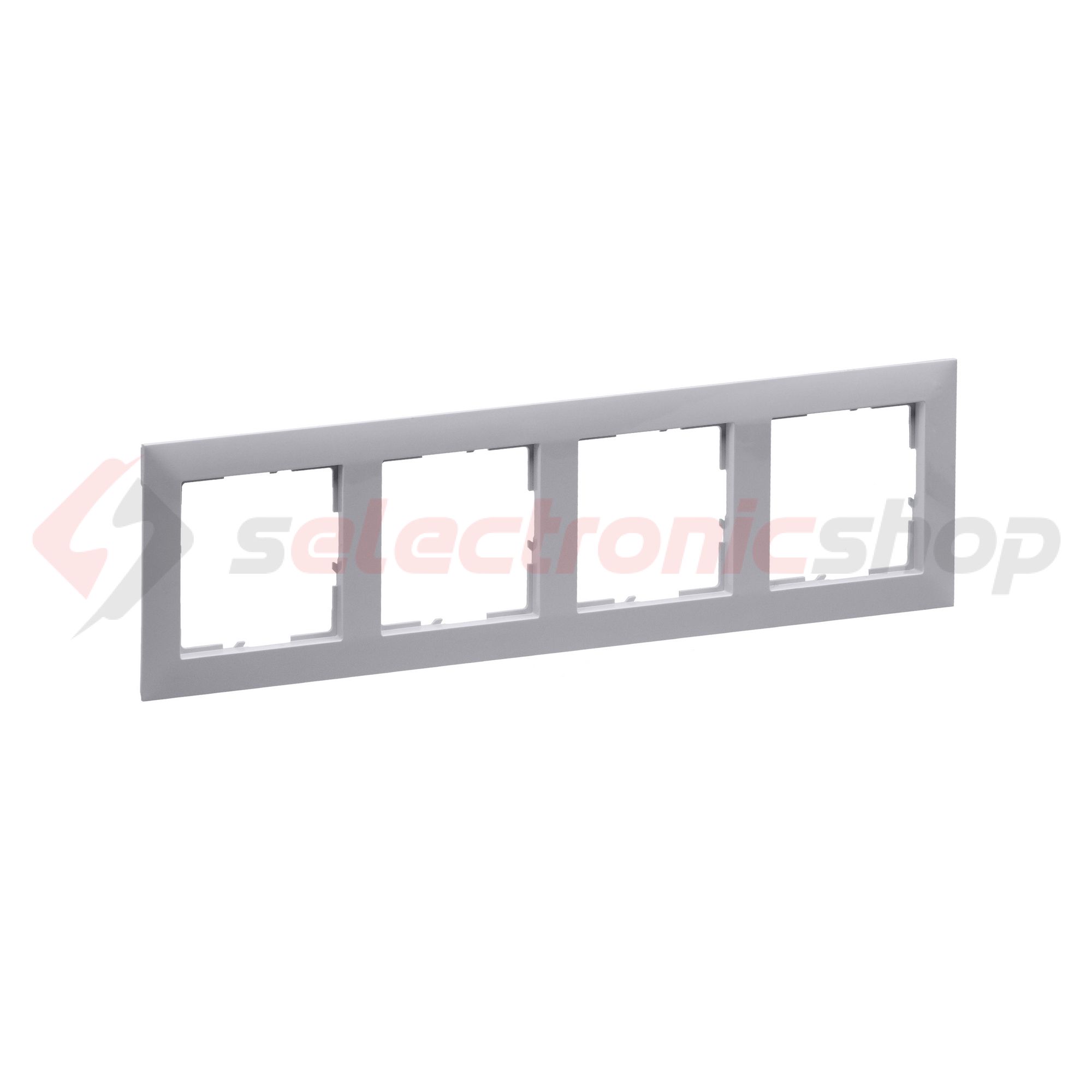 Suno keret 4-egység vízszintes és függőleges műanyag szürke kezeletlen LEGRAND - 721544