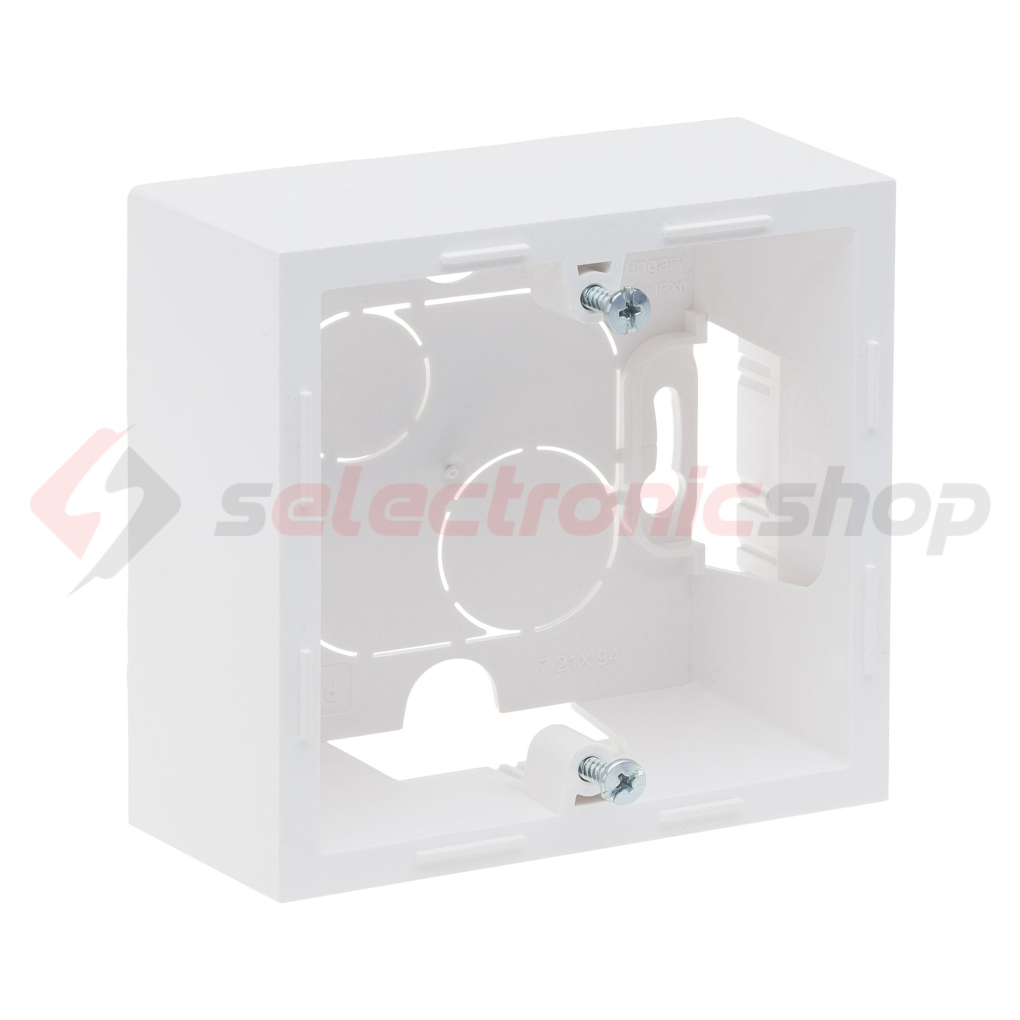Suno kiemelődoboz 1-egység vízszintes és függőleges fehér négyszögletes műanyag IP2X LEGRAND - 721194