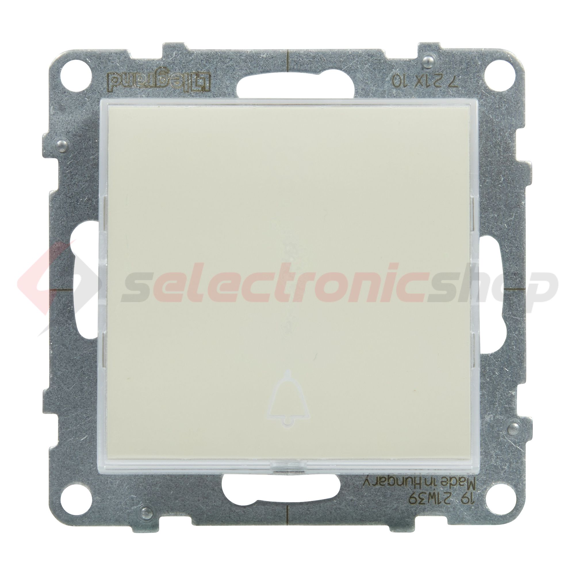 Suno N101 nyomó betét közp. fedéllel 1- nyomógomb 1z IP20 jelzőfény címketartó műanyag LEGRAND - 721110