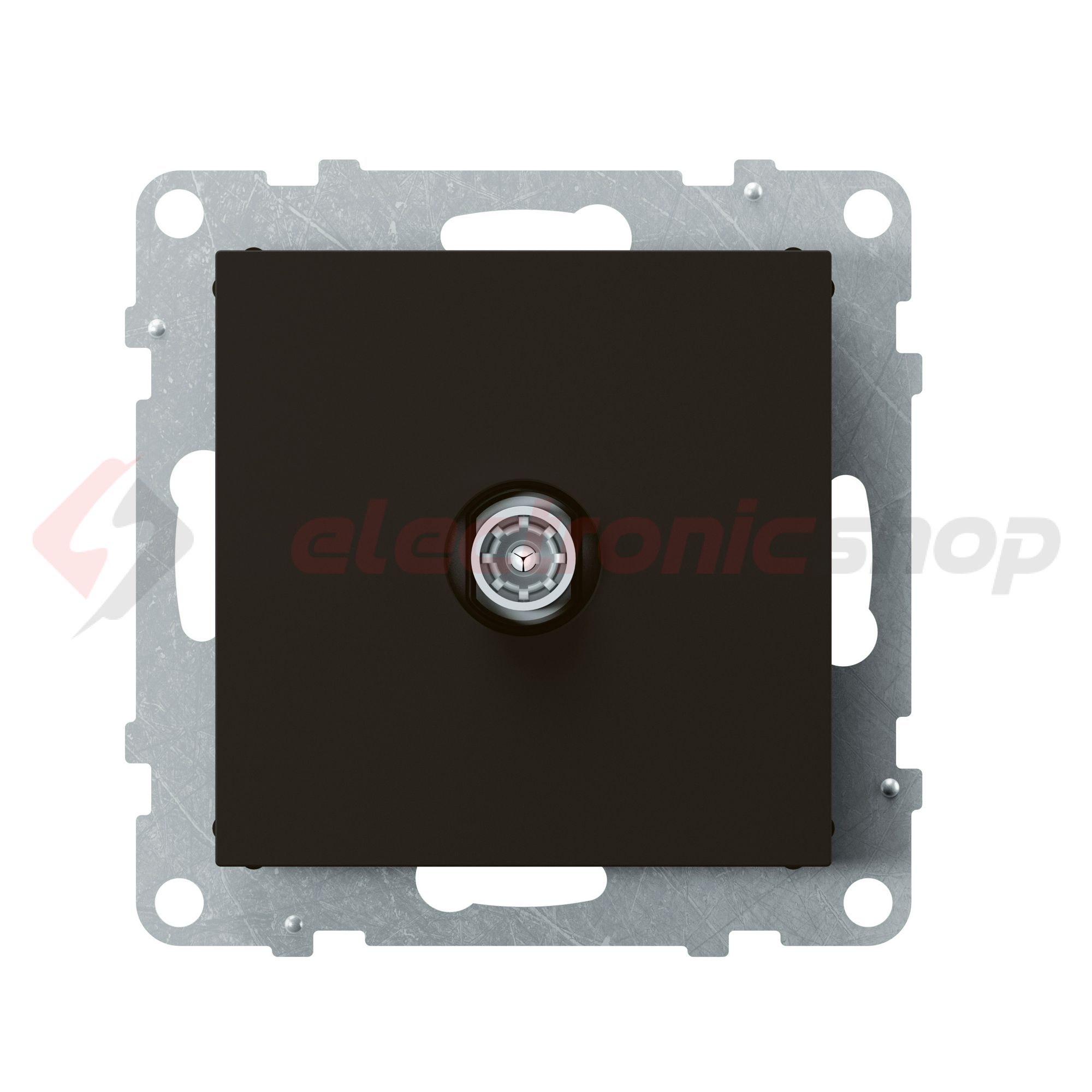 Suno TV 1-kimenet végzáró süllyesztett 1.5dB/860MHz fekete 1.5dB/2150MHz LEGRAND - 721464