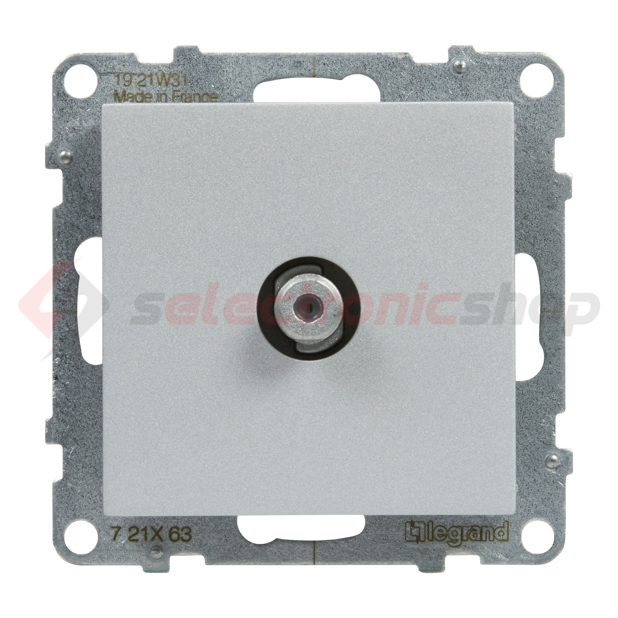 Suno TV (F) 1-kimenet végzáró süllyesztett 1.5dB/860MHz bézs 1.5dB/2150MHz LEGRAND - 721363