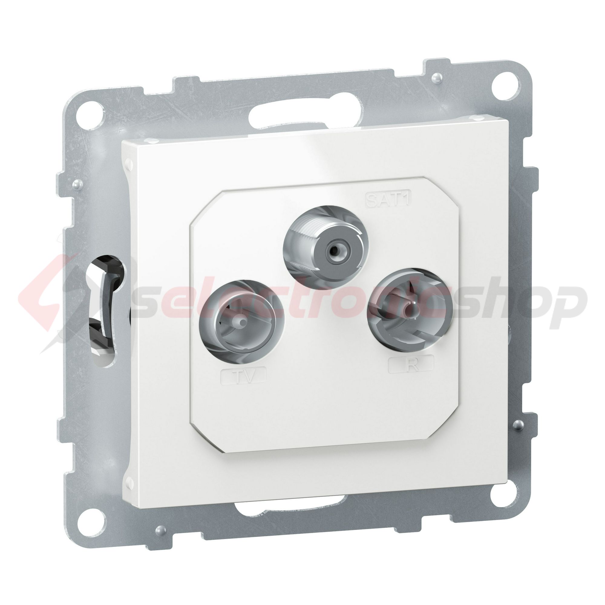 Suno TV-R-SAT 3-kimenet végzáró süllyesztett 1.5dB/860MHz fehér 2dB/2150MHz LEGRAND - 721167