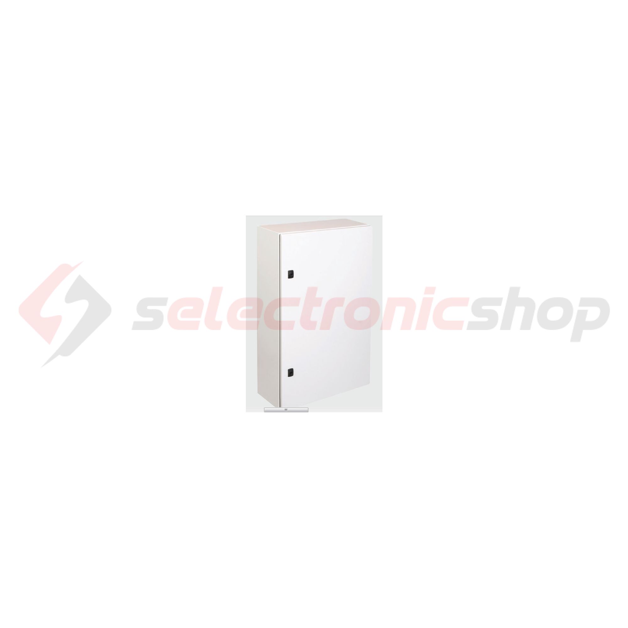 Szekrény fali acél szerelőlappal 1200mm 800mmx 300mmx IP66 szürke EO EAE - EO1208030