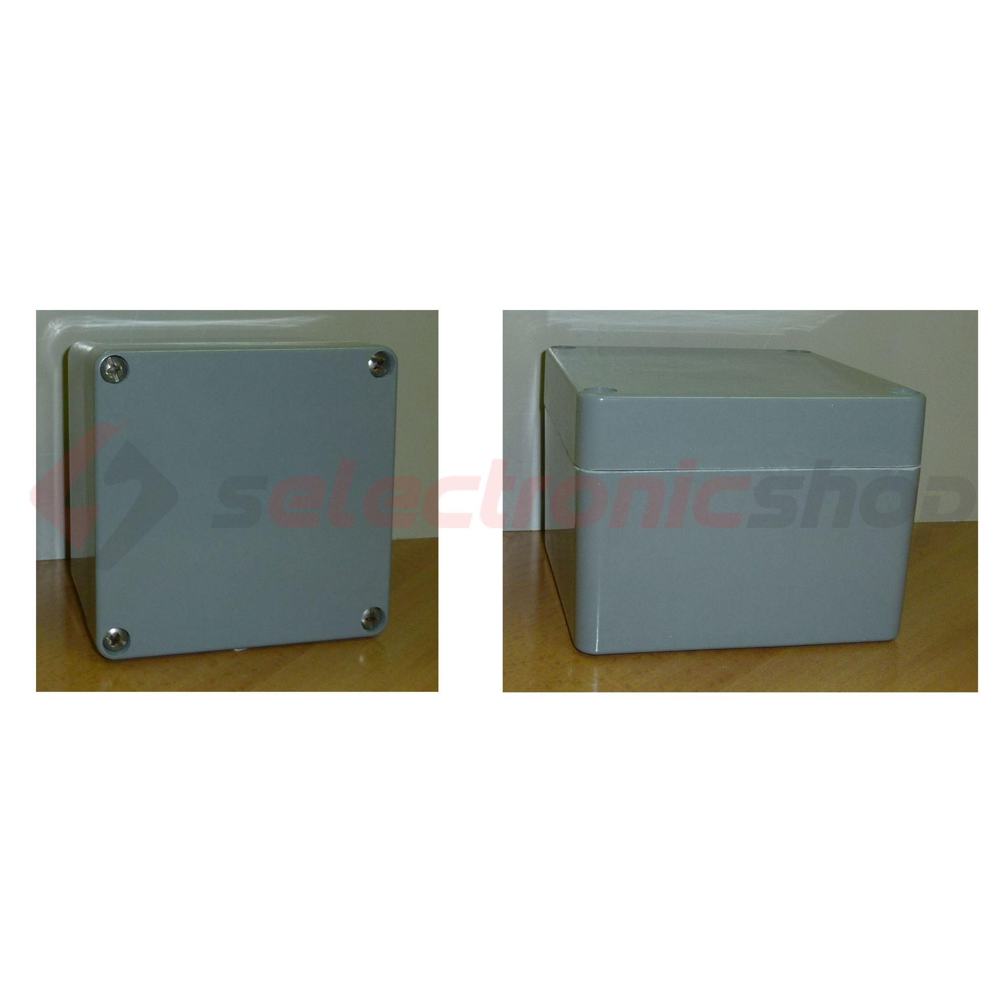 Szerelő/készülékdoboz poliészter falonkívüli műanyag 120mm x 120mm 90mm CSP 121209 Csatári Plast - CSP10121209