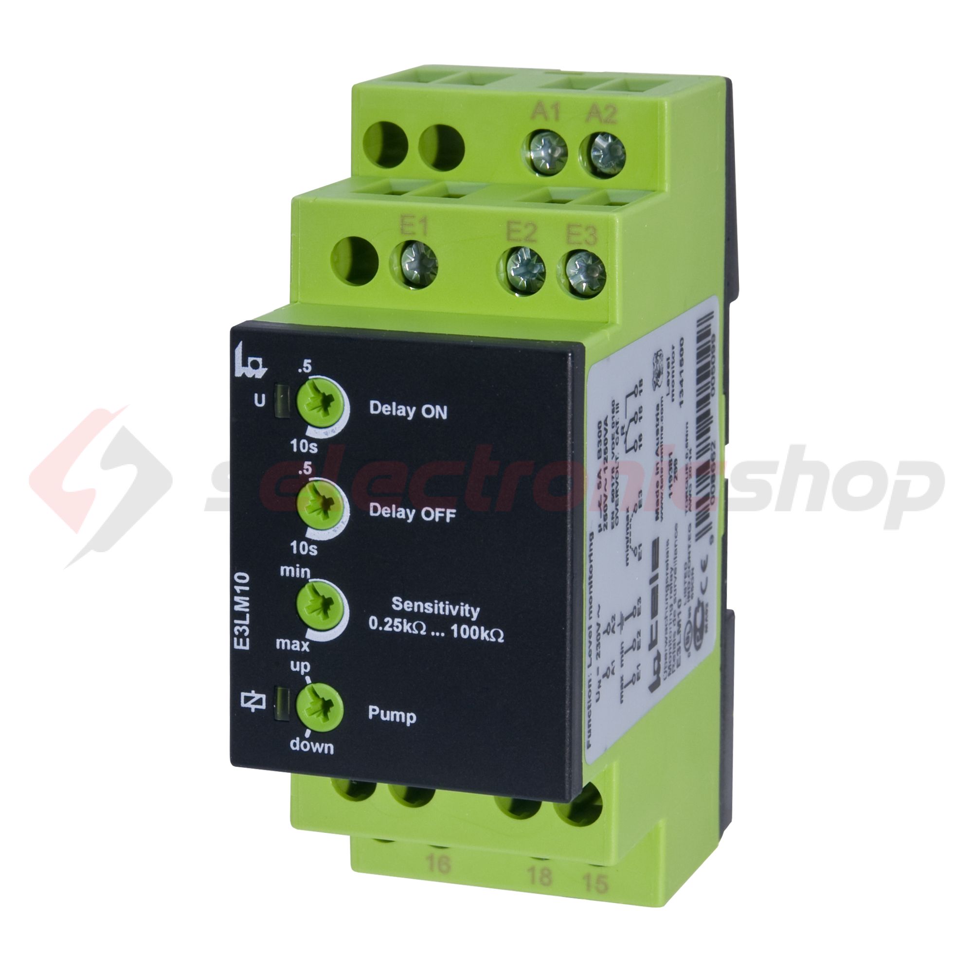 Szintkapcsoló relé vezetőképesség-elvű 1z 230V50Hz 230VDC AC Enya E3LM10 Tele-Haase - 1341500