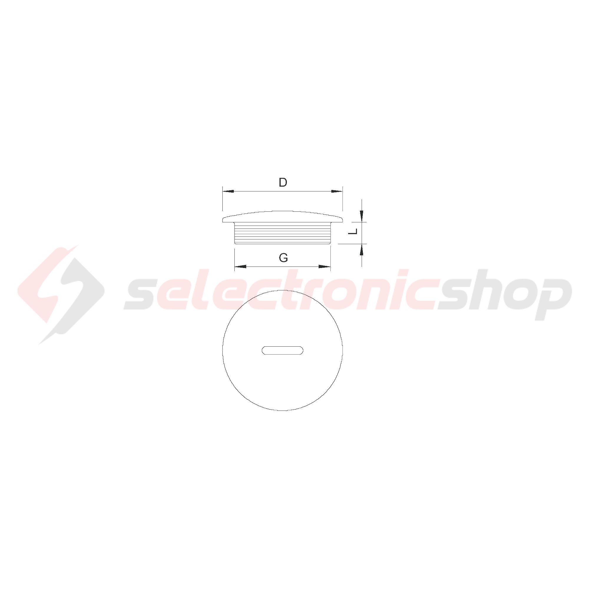 Tömszelence záródugó tömszelencéhez M 40 műanyag világosszürke 108 M40 PS OBO-BETTERMANN - 2033026