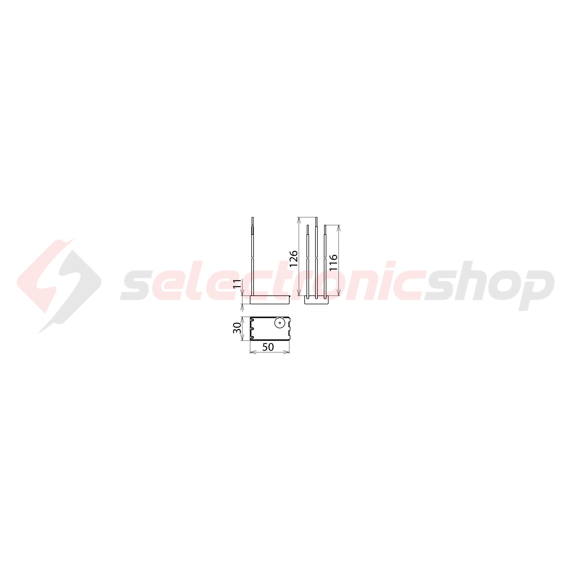 Túlfeszültség-finomvédelem DEHNflex installációs C T3 2P 230V/AC 3kA(L-N) DFL M 255 DEHN - 924396