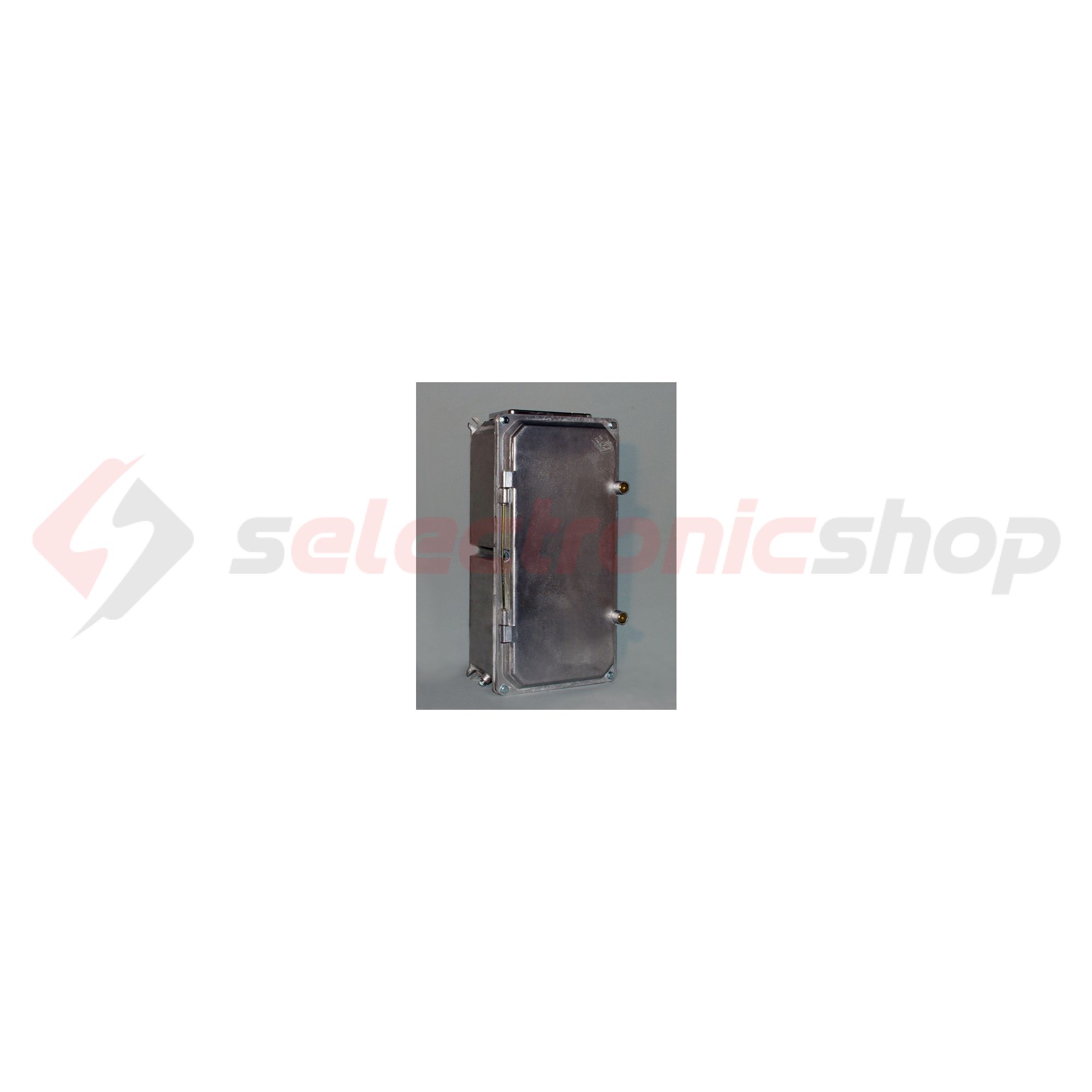 Üres szekrény nyitható alumínium 540mmx 270mmx 165.5mm IP54 zártfedlél szerelőlappal Govill - A2 20 NY