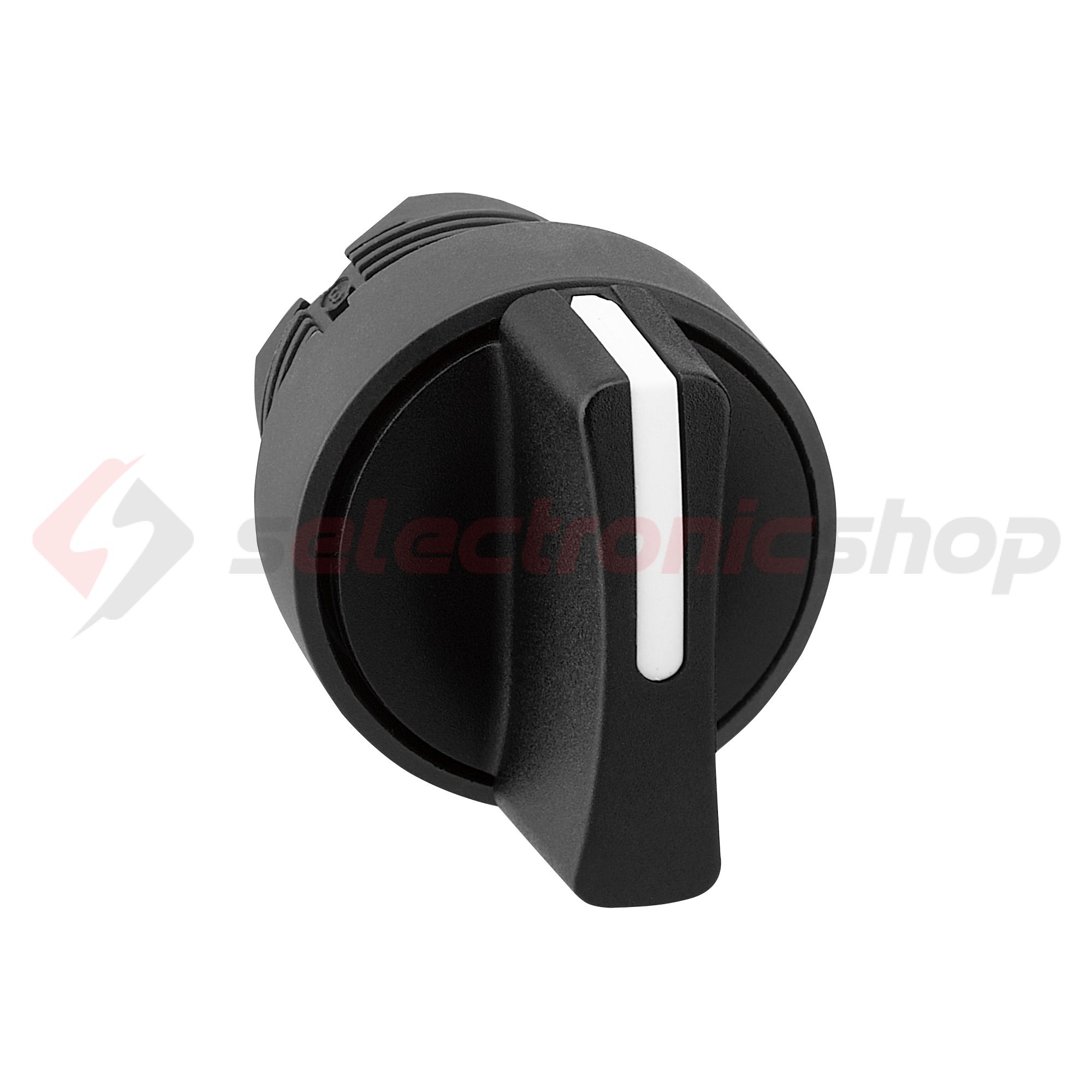 Választókapcsoló fej műanyag d22 rövid forgatókaros 3-állású visszaugró Harmony XB5 Schneider - ZB5AD8