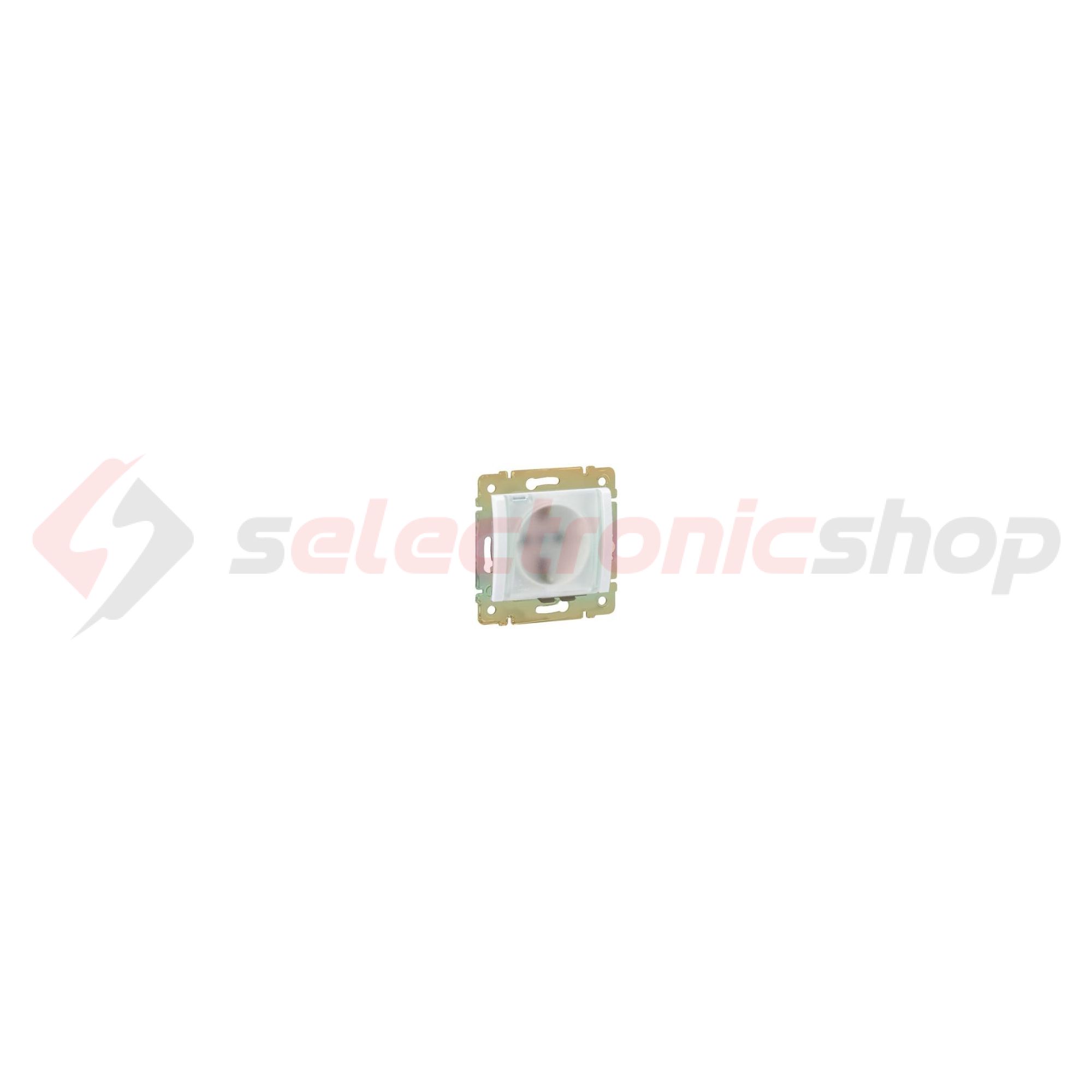 Valena 162 dugalj földelt központi fedlap fehér IP21 süllyesztett csavaros LEGRAND - 774422