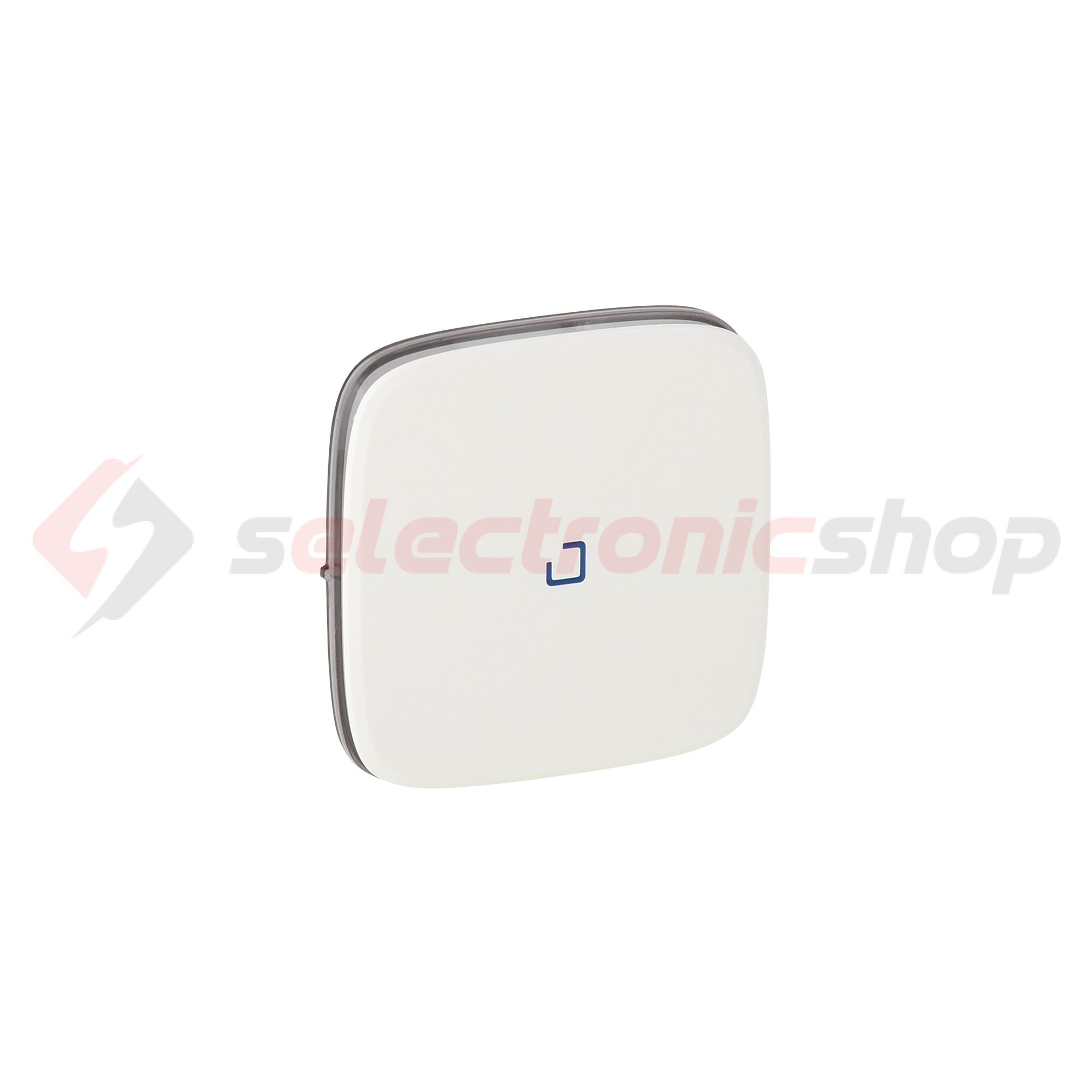 ValenaAllure billentyű egypólusú kapcsolóhoz egyes kapcs/nyg.-hoz fehér üres-jel IP20 LEGRAND - 755085