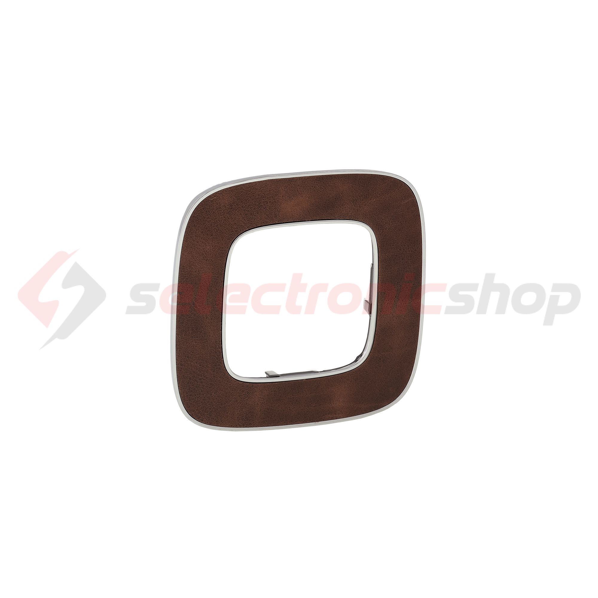 ValenaAllure keret 1-es cserzett bőr vízszintes és függőleges bőr LEGRAND - 754451