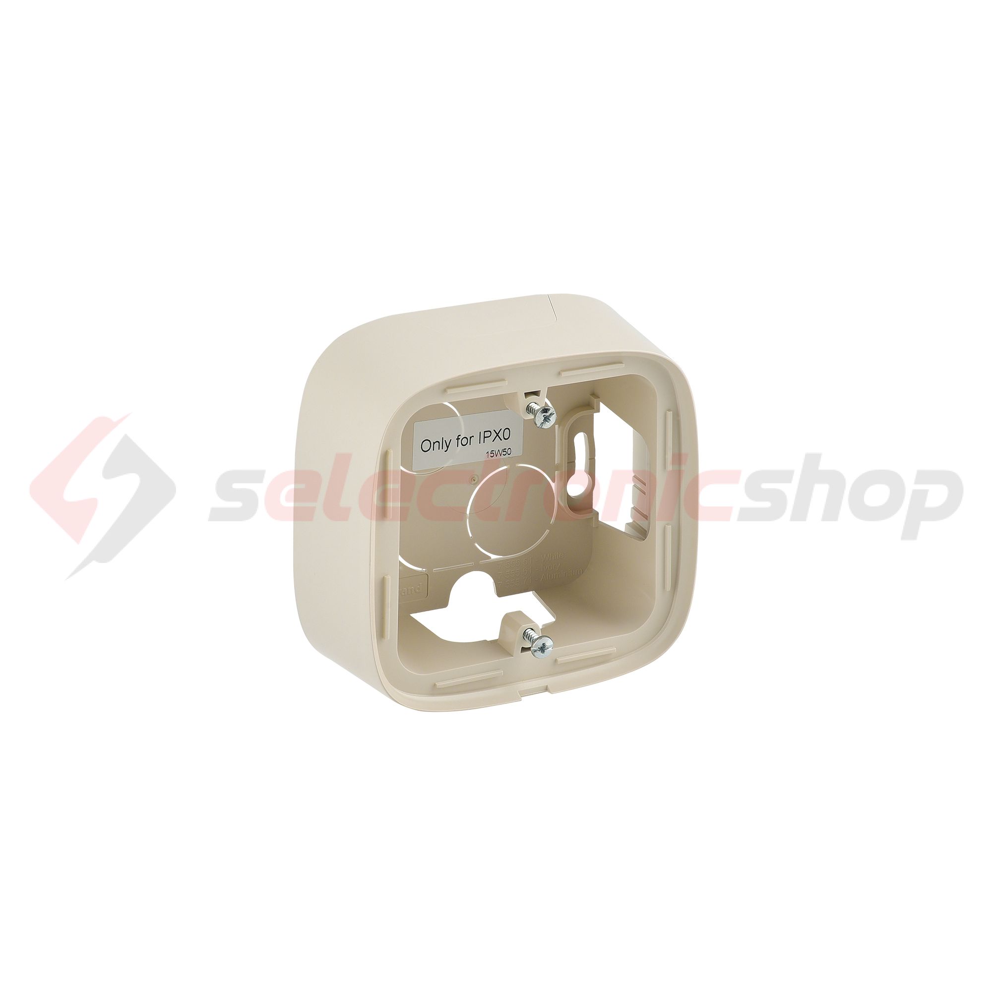 ValenaAllure kiemelődoboz 1-es vízszintes és függőleges bézs műanyag IP2X LEGRAND - 755561