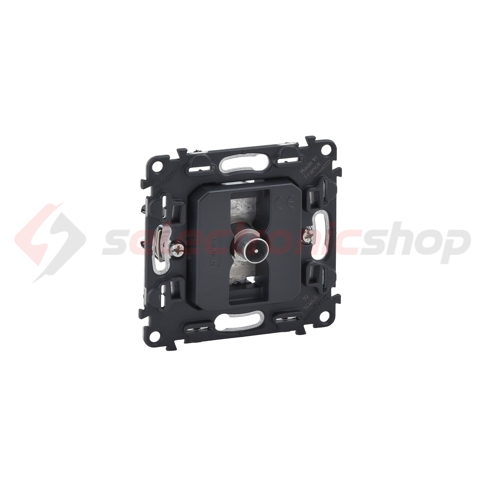 ValenaInMatic antenna aljzat TV süllyesztett 1-kimenet MM-végzáró 10dB/860MHz LEGRAND - 753060