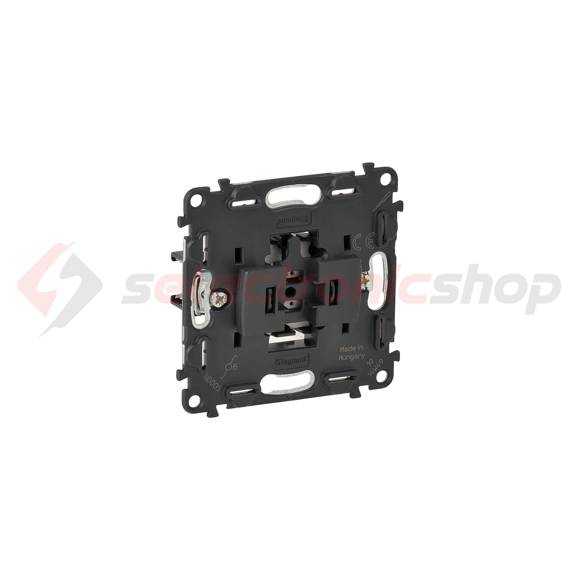 ValenaLife 106 váltókapcsoló kezelőelem szürke süllyesztett IP20 billentyű/gomb LEGRAND - 752027