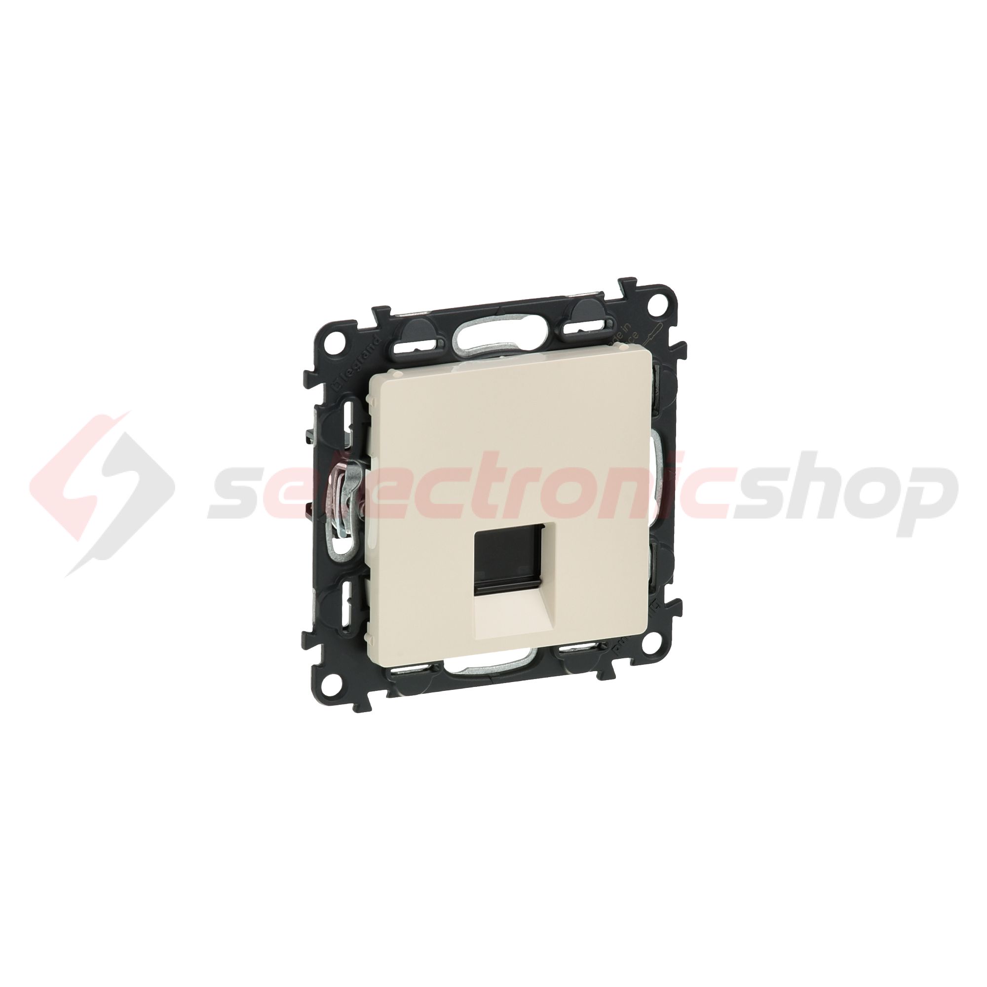 ValenaLife adatcsatlakozó dugalj FTP RJ45 8(8) Cat5e krém csavaros LEGRAND - 753253