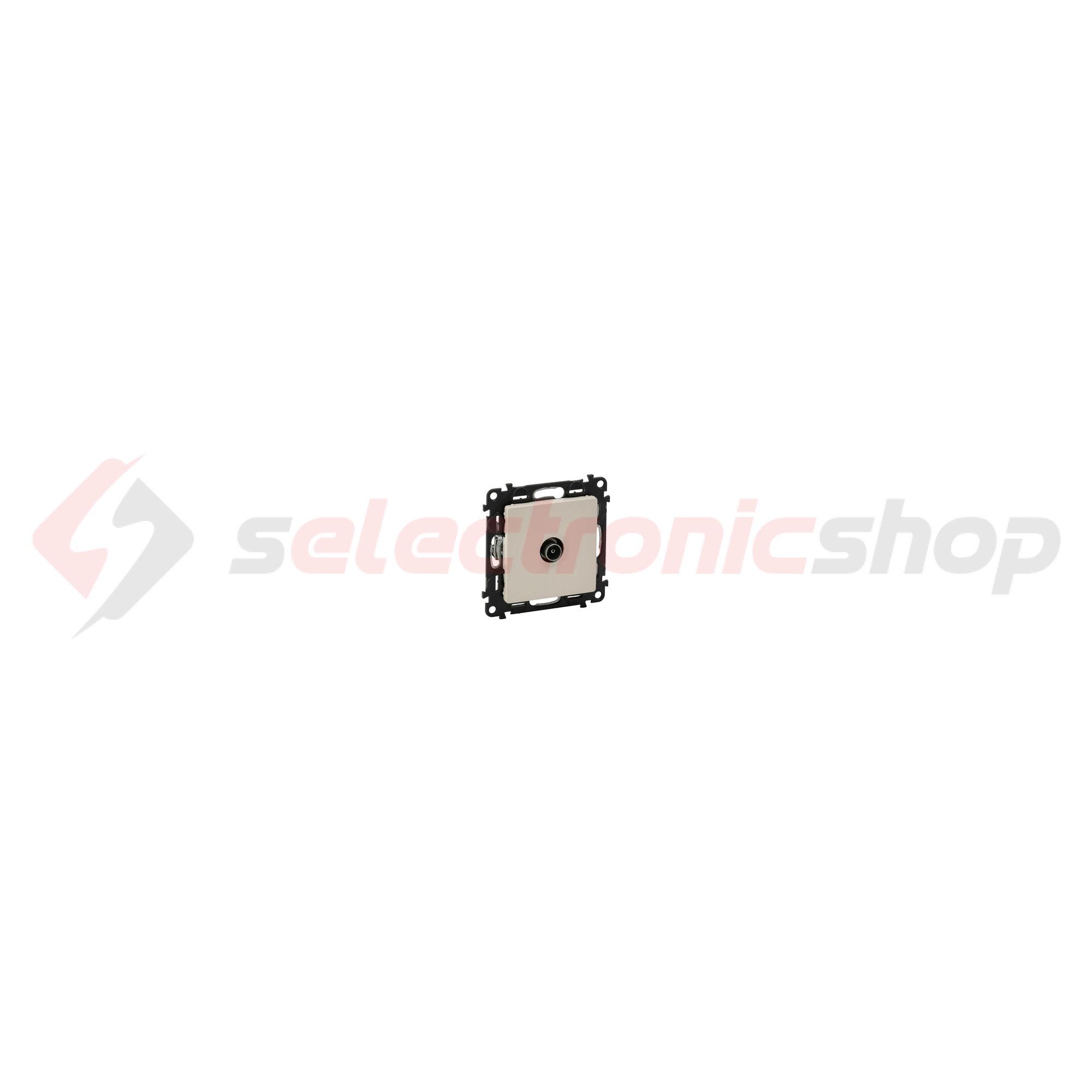 ValenaLife antenna aljzat TV süllyesztett 1-kimenet MM-végzáró 10dB/860MHz LEGRAND - 753260