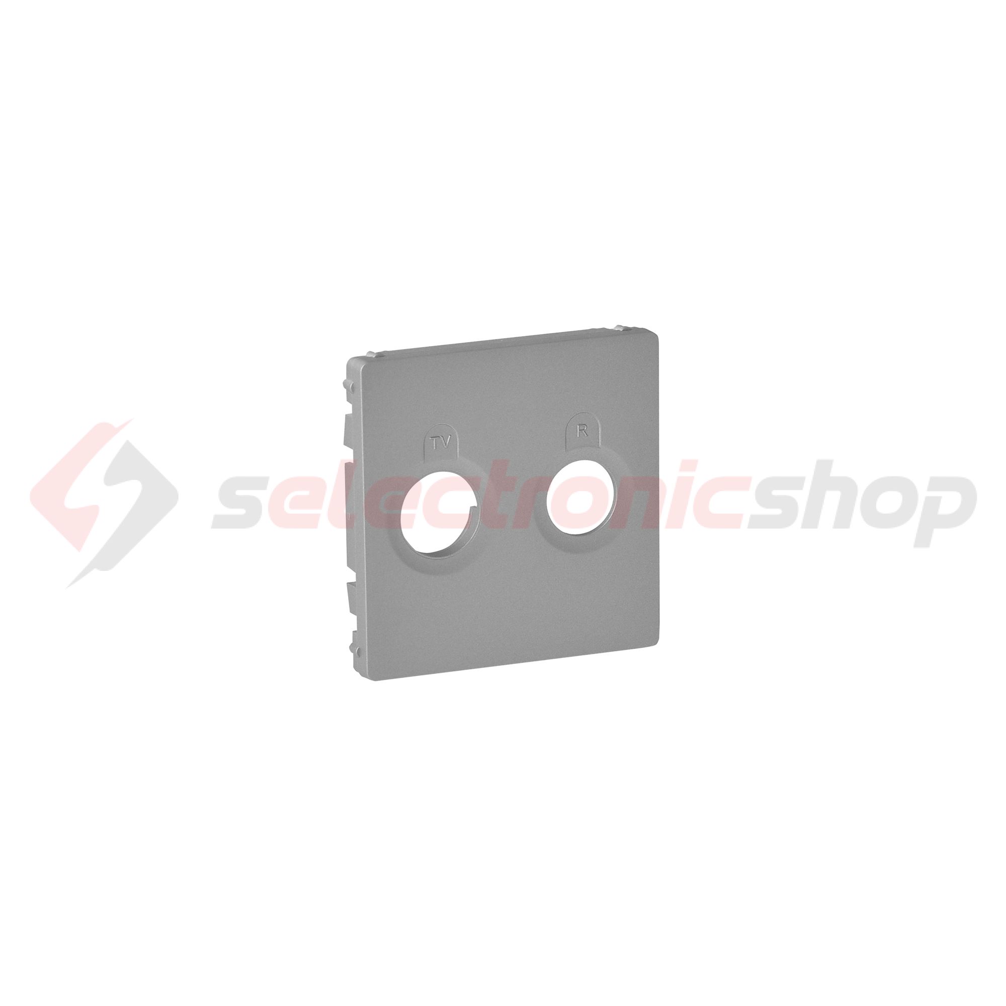 ValenaLife fedlap TV-RD koax-antennadugaljhoz műanyag alumínium címketartó nélkül LEGRAND - 754782