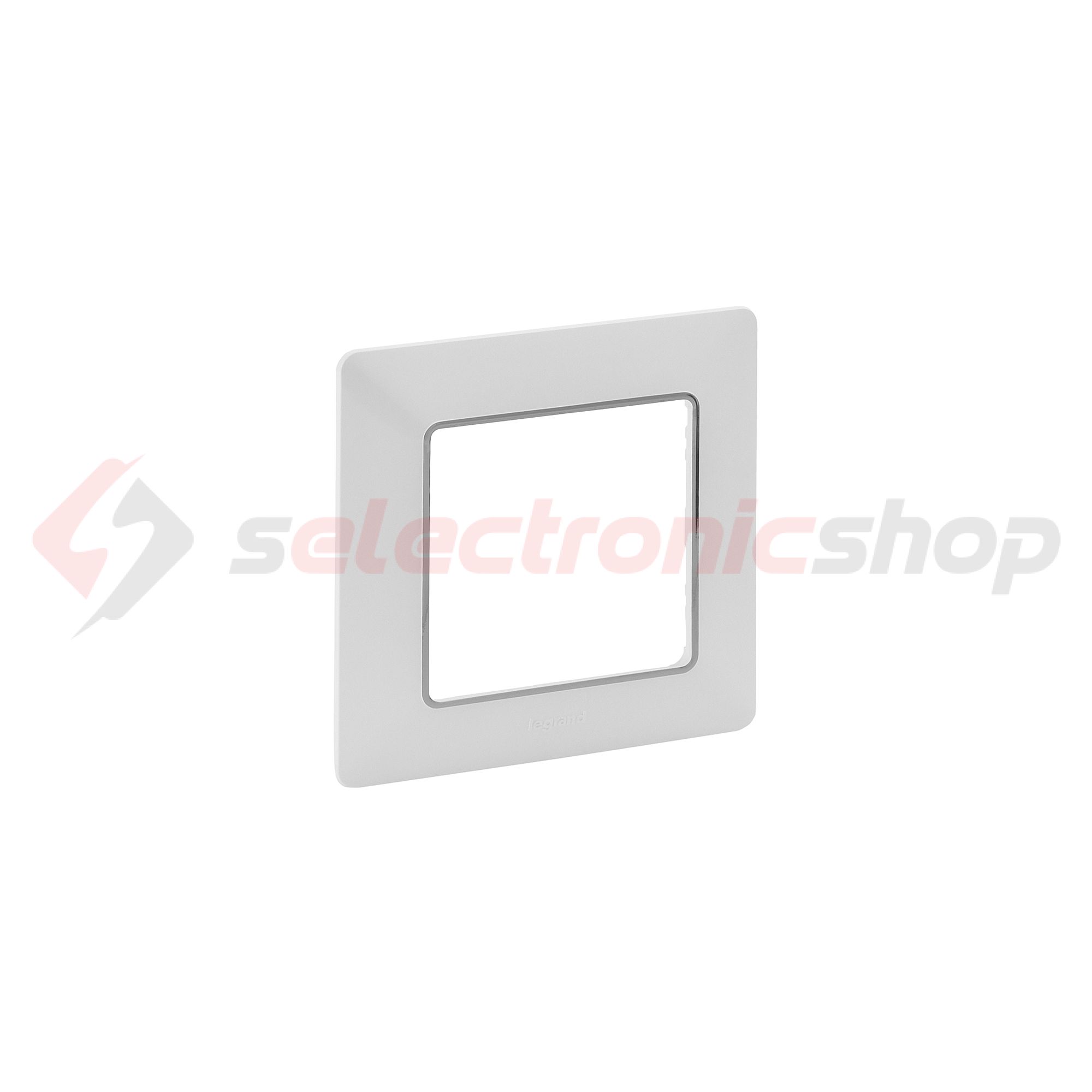 ValenaLife keret 1-es fehér/króm vízszintes és függőleges műanyag LEGRAND - 754031