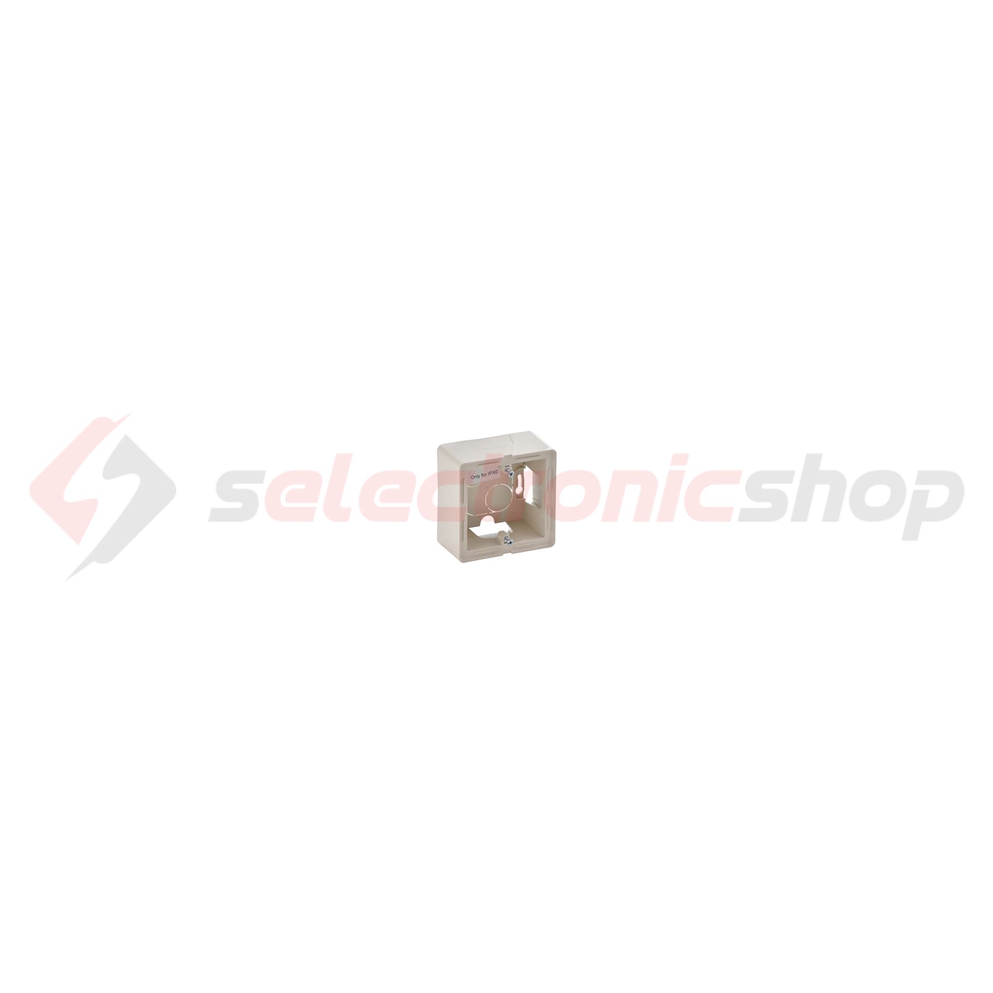 ValenaLife kiemelődoboz 1-es vízszintes és függőleges bézs műanyag IP2X LEGRAND - 754201