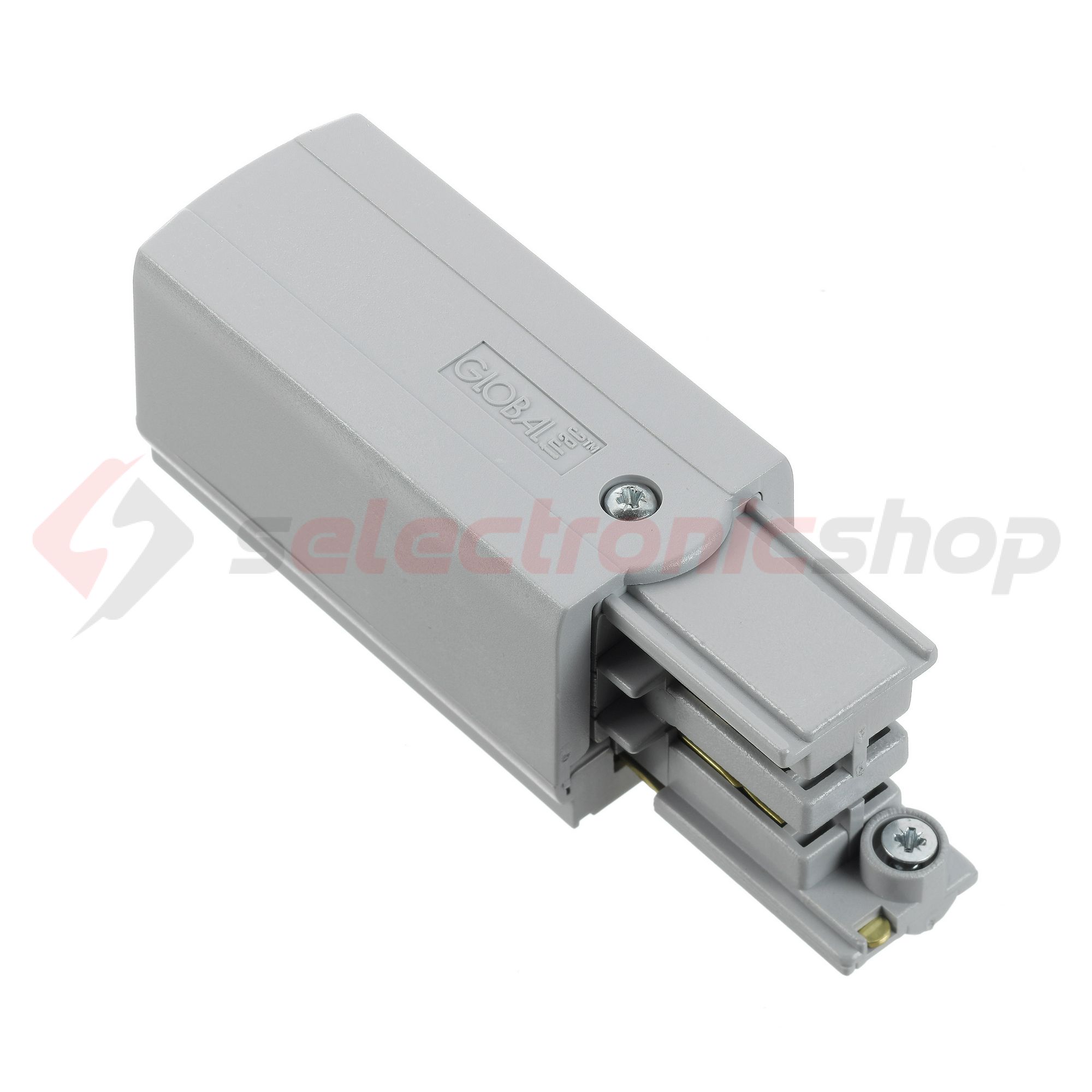 Végbetáp 3F világítási sínhez 16A jobb 230-400V 3F falonkívüli alumínium alumínium XTS 12-1 LIVAL - 19170121