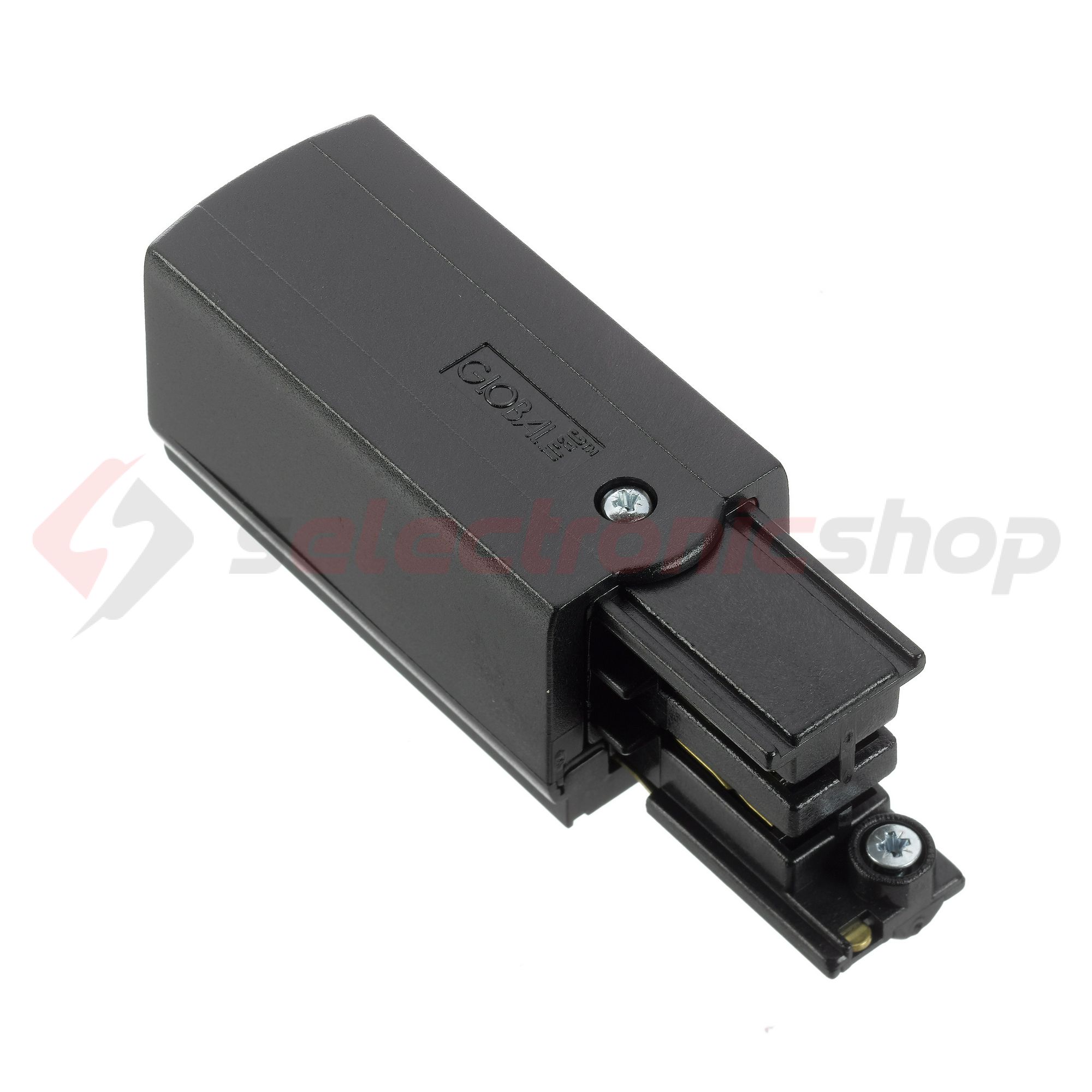 Végbetáp 3F világítási sínhez 16A jobb 230-400V 3F falonkívüli fekete alumínium XTS 12-2 LIVAL - 19170122