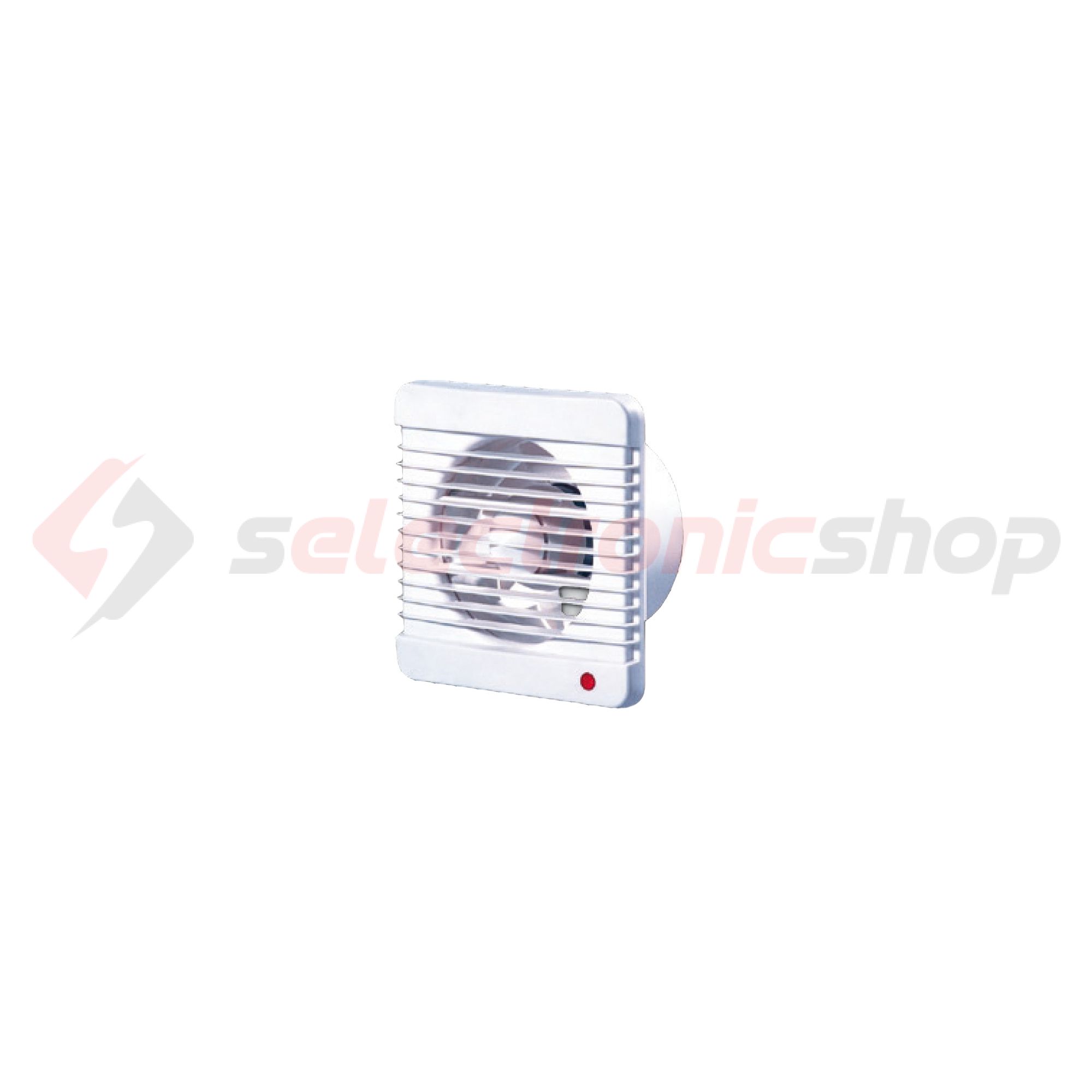 Ventilátor golyóscsapágy időzítő IP34 100mm csőre 98m3/h axiál 2300 1/min 230V 100MTL SIKU - 27515