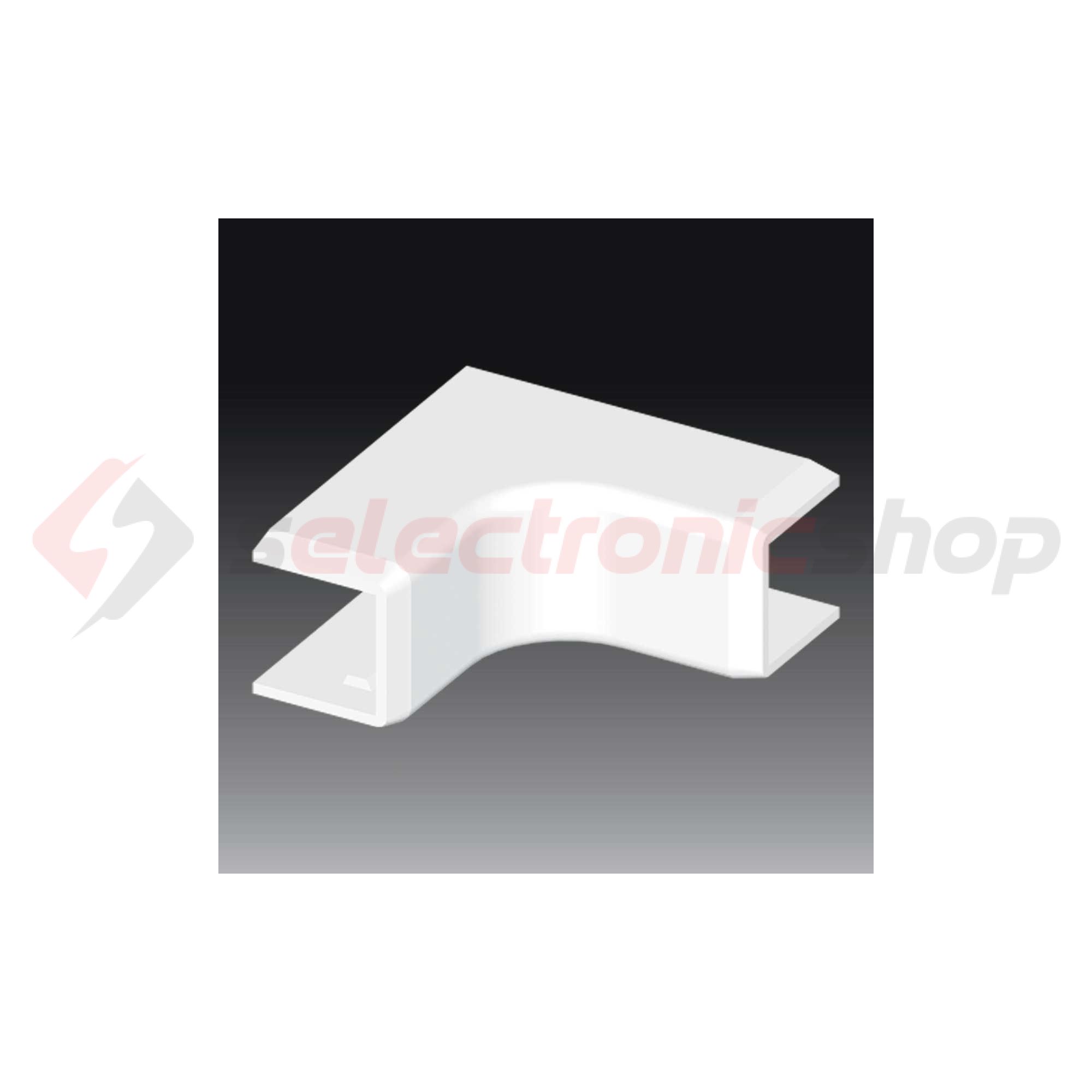 Vezetékcsatorna belső sarok fedél 17X17-hez alap+fedél 15.5mm x 17mm x 90° műanyag LHD KOPOS - 8675_HB