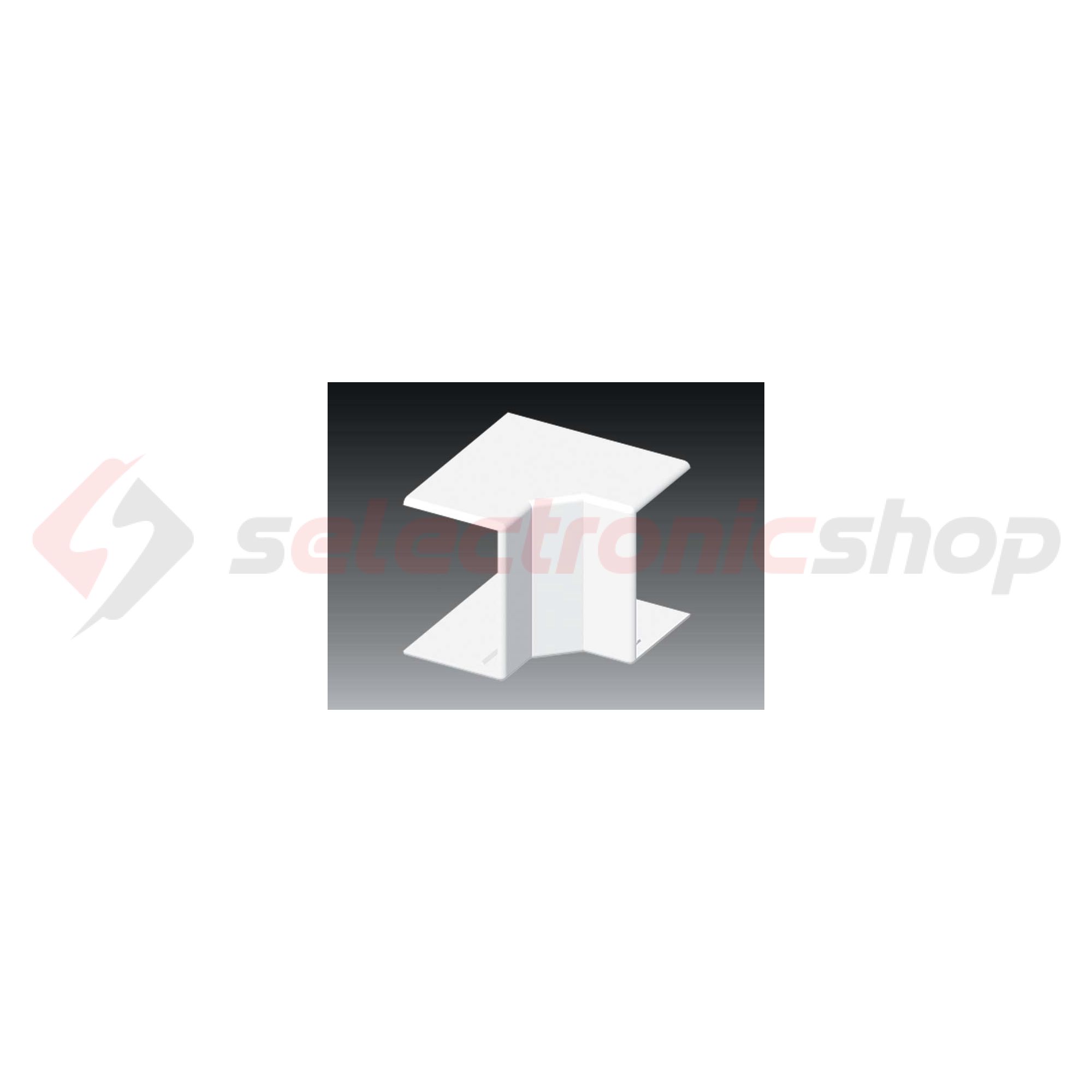 Vezetékcsatorna belső sarok fedél 60X40-hez alap+fedél 40mm x 60mm x 75-135° műanyag LH KOPOS - 8655_HB