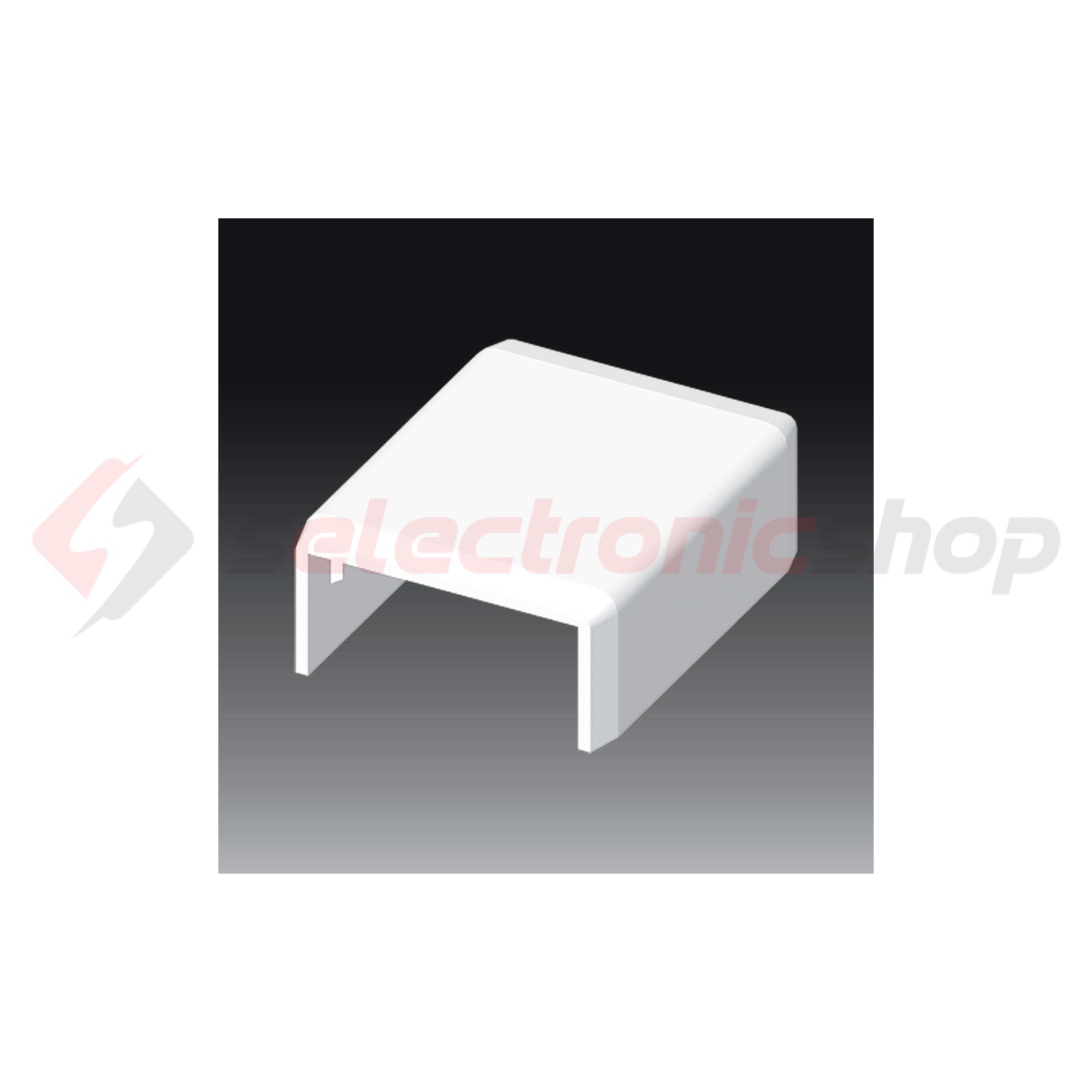 Vezetékcsatorna illesztéstakaró 32x15-höz 15mmx műanyag fényesfehér kültér LHD KOPOS - 8602_HB