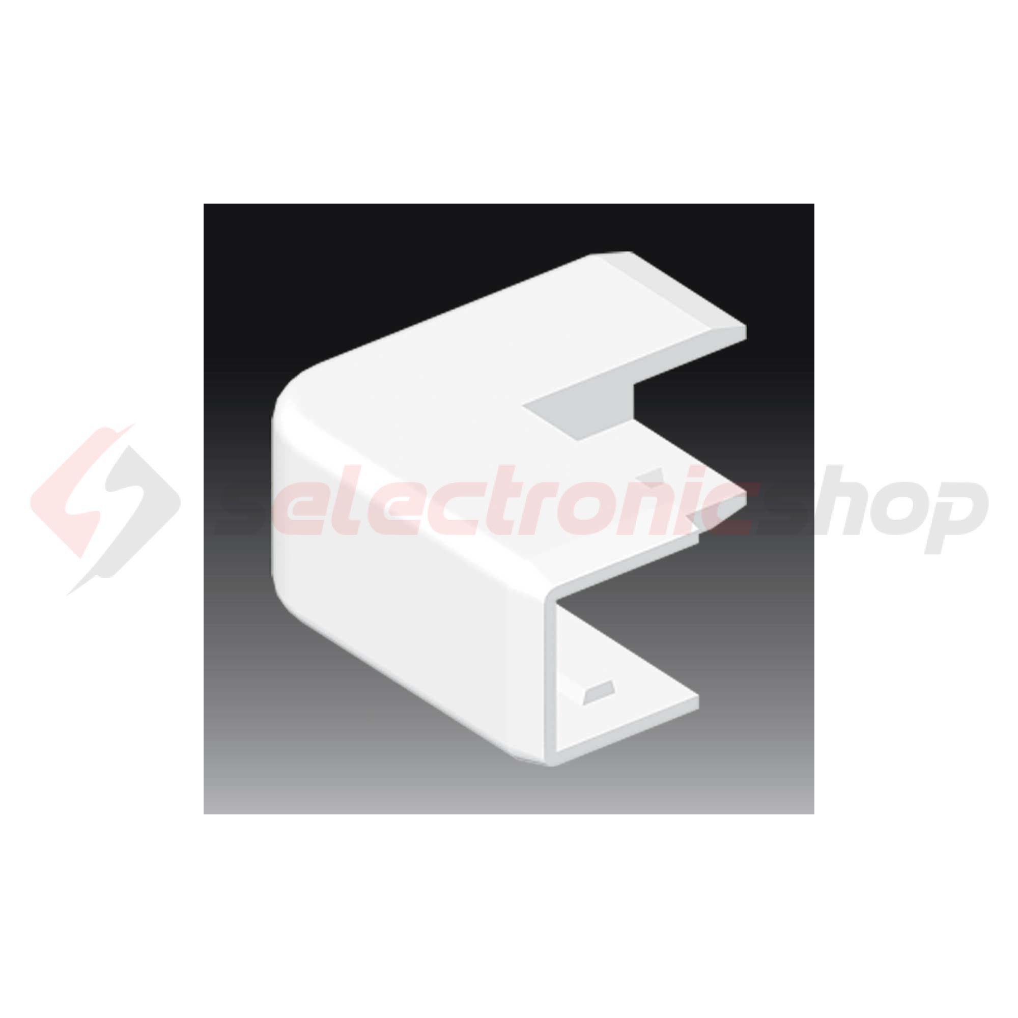 Vezetékcsatorna külső sarok fedél 17X17-hez 15.5mmx 17mmx 90° alap+fedél műanyag LHD KOPOS - 8676_HB