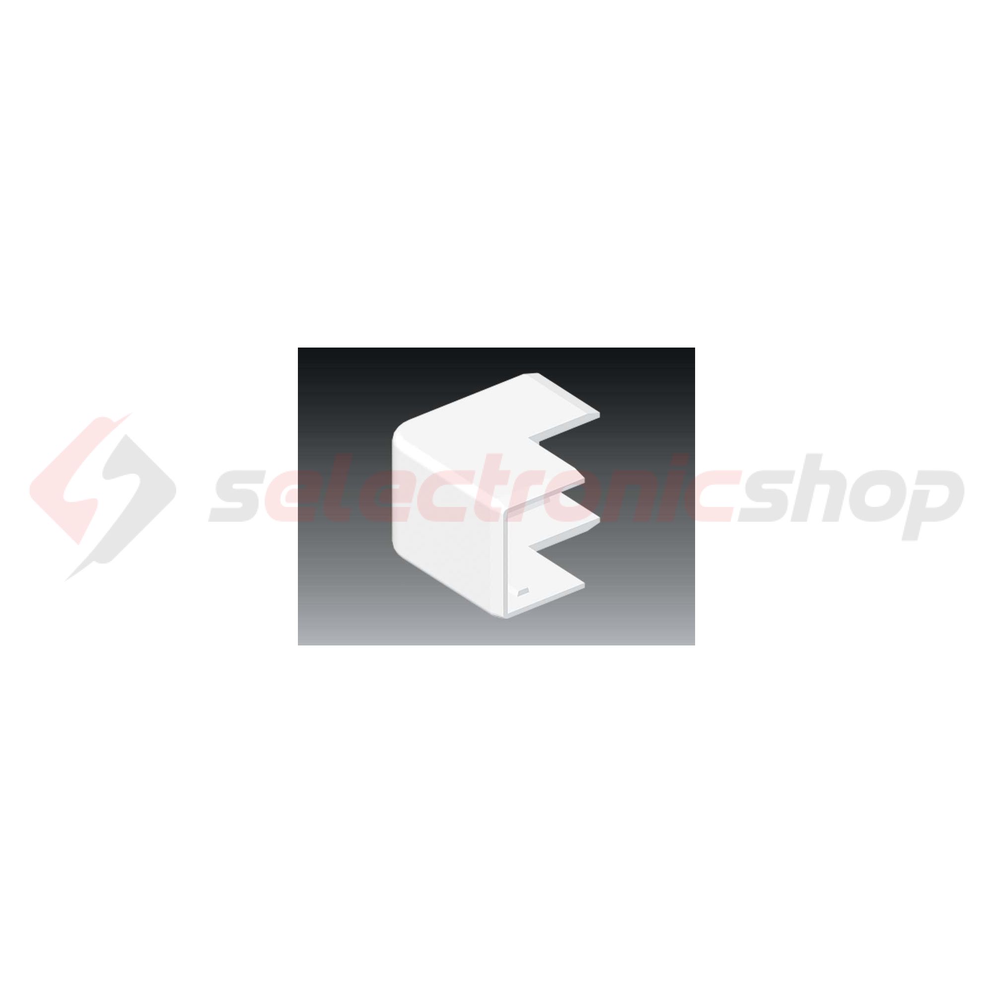 Vezetékcsatorna külső sarok fedél 30X25-höz 25mmx 30mmx 90° alap+fedél műanyag LHD KOPOS - 8936_HB