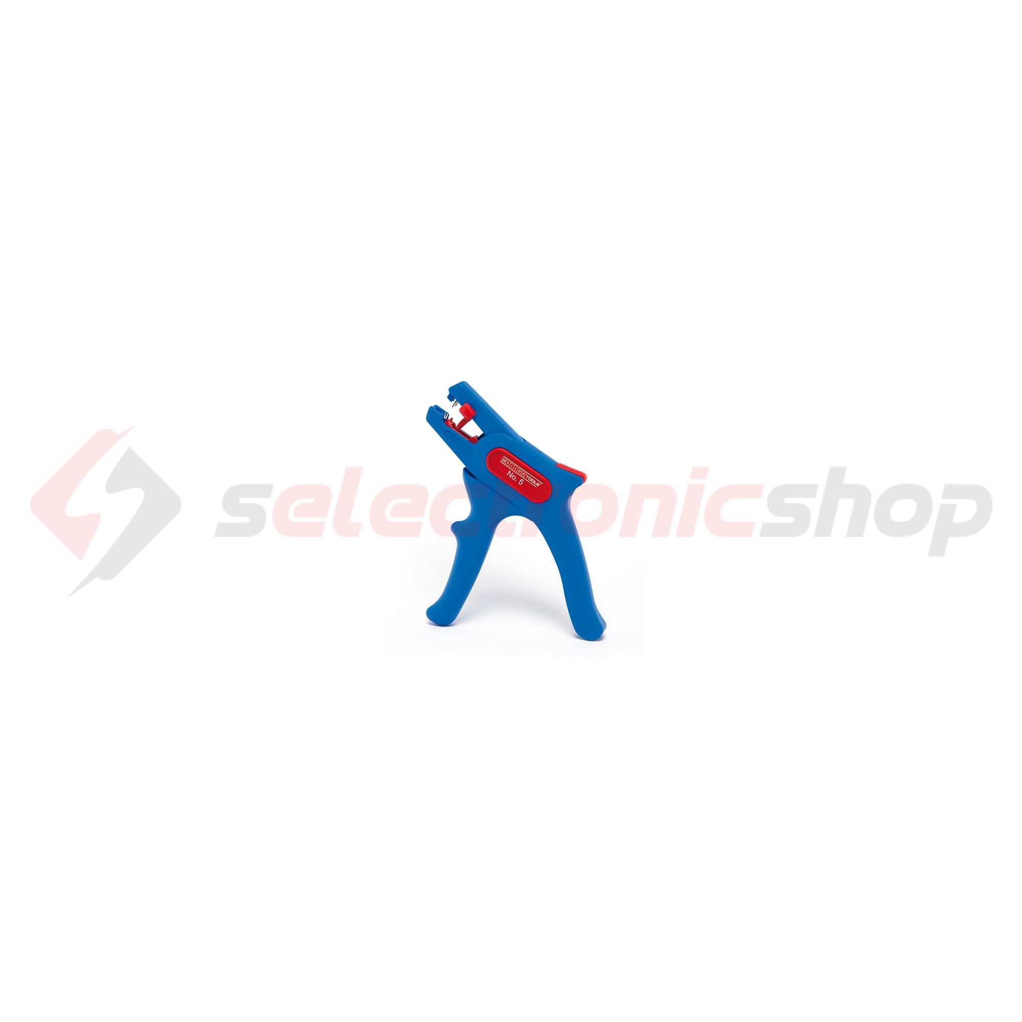 Vezetékcsupaszító fogó automatikus 0.5-12mm 0.2-6mm2 12mm-benyúlás körvágó  érvágóval No.5 WEICON - 51000005