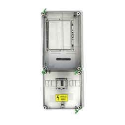 1/3F mérőszekrény 1xM63.80A szabadvezetékes 1-szintes 1-mérőhely 1M PVT 3075 Fm-SZ Csatári Plast - CSP21.E016