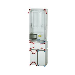 1/3F mérőszekrény 1xM63A földkábeles 1-szintes 1-mérőhely HB3000F-U(HEN21.E007) Hensel - 1091619