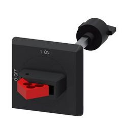 Ajtókuplung forgatókar S0...S3-megszakítóhoz 130mm tengellyel tengellyel zárható SIRIUS SIEMENS - 3RV2926-0B