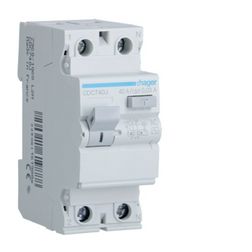 Áram-védőkapcsoló (Fi-relé) analóg 2P 40A 30mA AC-típus 6kA CDC Hager - CDC740J