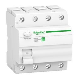 Áram-védőkapcsoló (Fi-relé) analóg 4P 25A 30mA A-típus 6kA Resi9 R Schneider - R9R02425