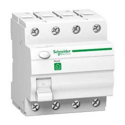 Áram-védőkapcsoló (Fi-relé) analóg 4P 25A 30mA AC-típus 6kA Resi9 R Schneider - R9R11425