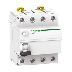 Áram-védőkapcsoló (Fi-relé) analóg 4P 40A 30mA AC-típus 10kA Acti9 iID Schneider - A9R50440