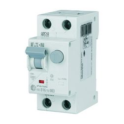 Áramvédő(FI)-kismegszakító 1P+N 6A C-jelleg 0.03A AC-típus HNB-C6/1N/003 xPole Home EATON - 195124