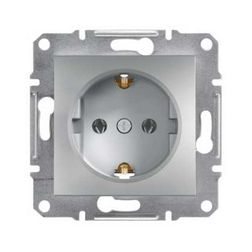 Asfora 162 dugalj földelt alumínium IP20 süllyesztett Schneider - EPH2900161