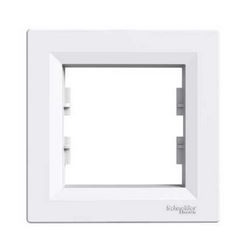 Asfora keret 1-es fehér vízszintes és függőleges műanyag Schneider - EPH5800121